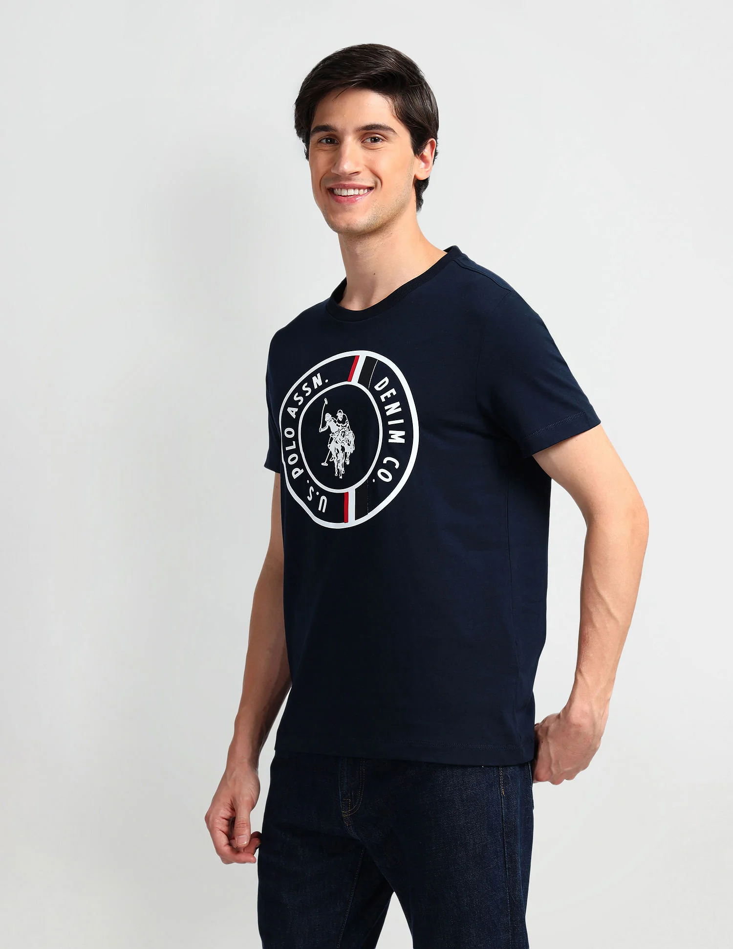 Brand Print Cotton T-Shirt - Image 4