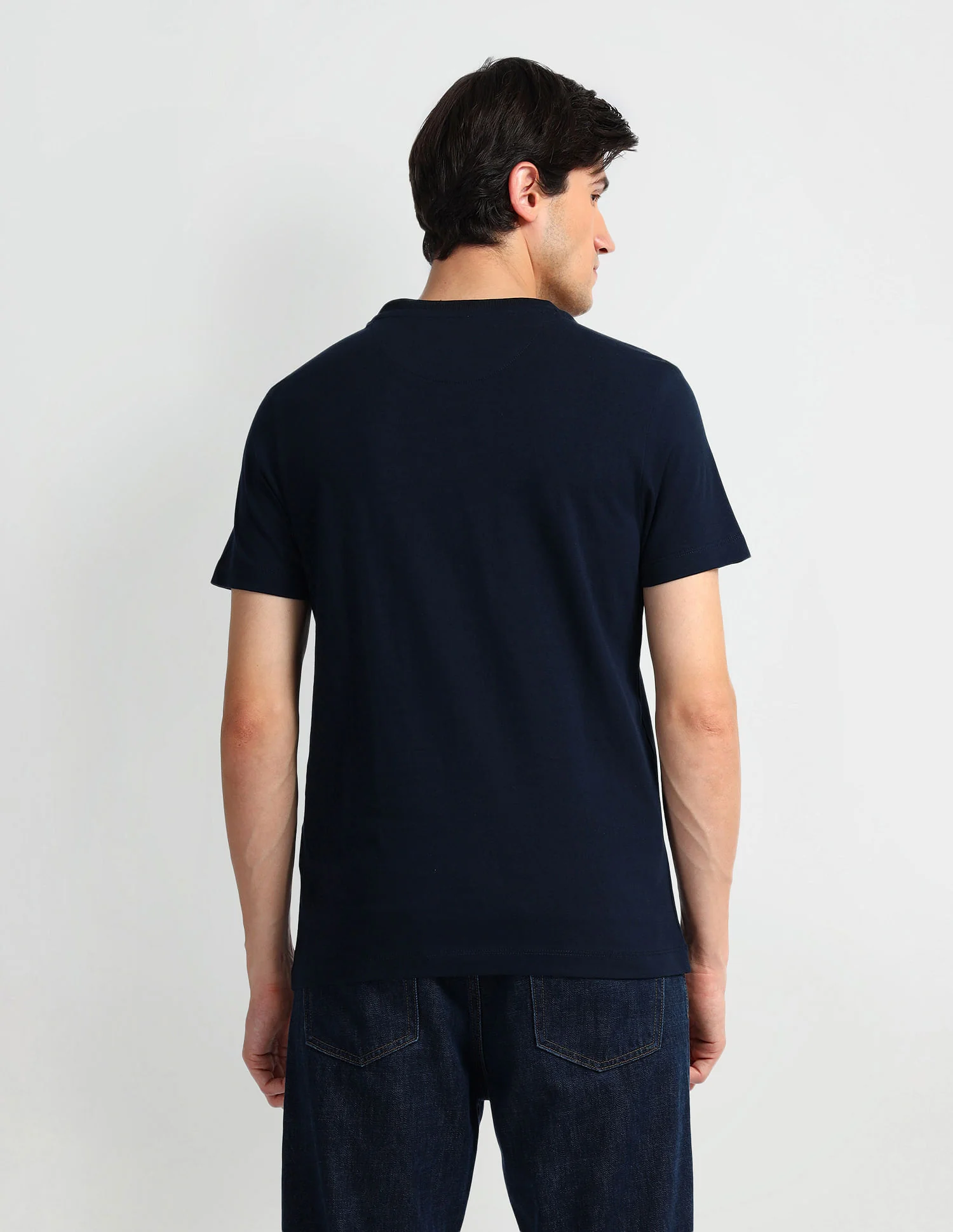 Brand Print Cotton T-Shirt - Image 5