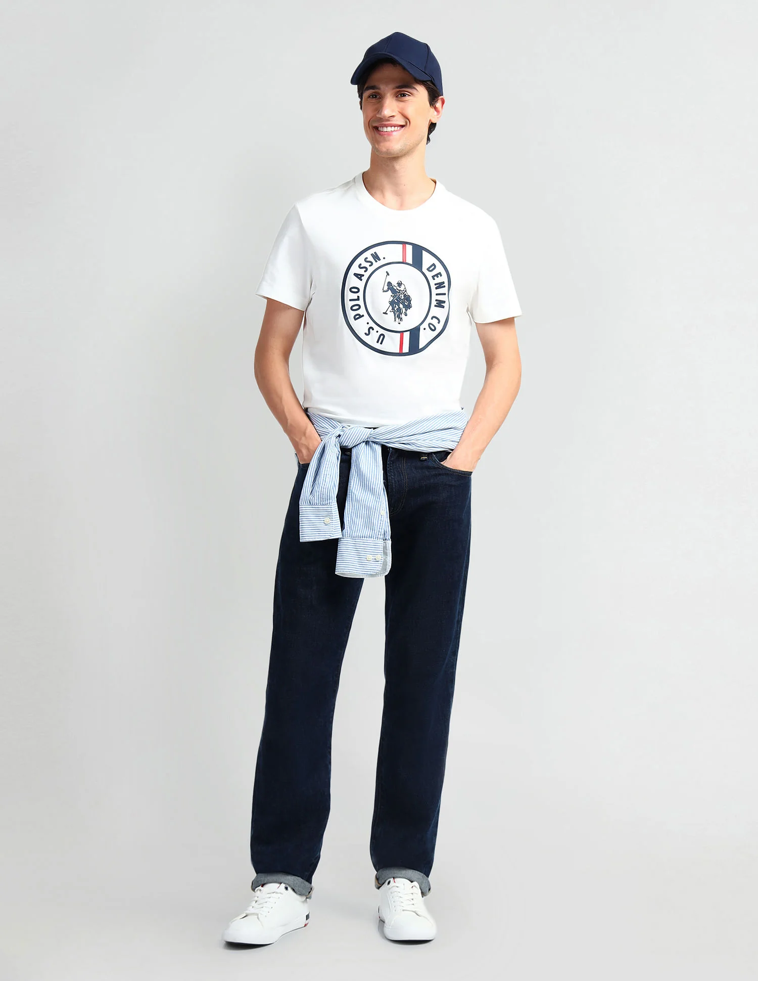 Brand Print Cotton T-Shirt - Image 3