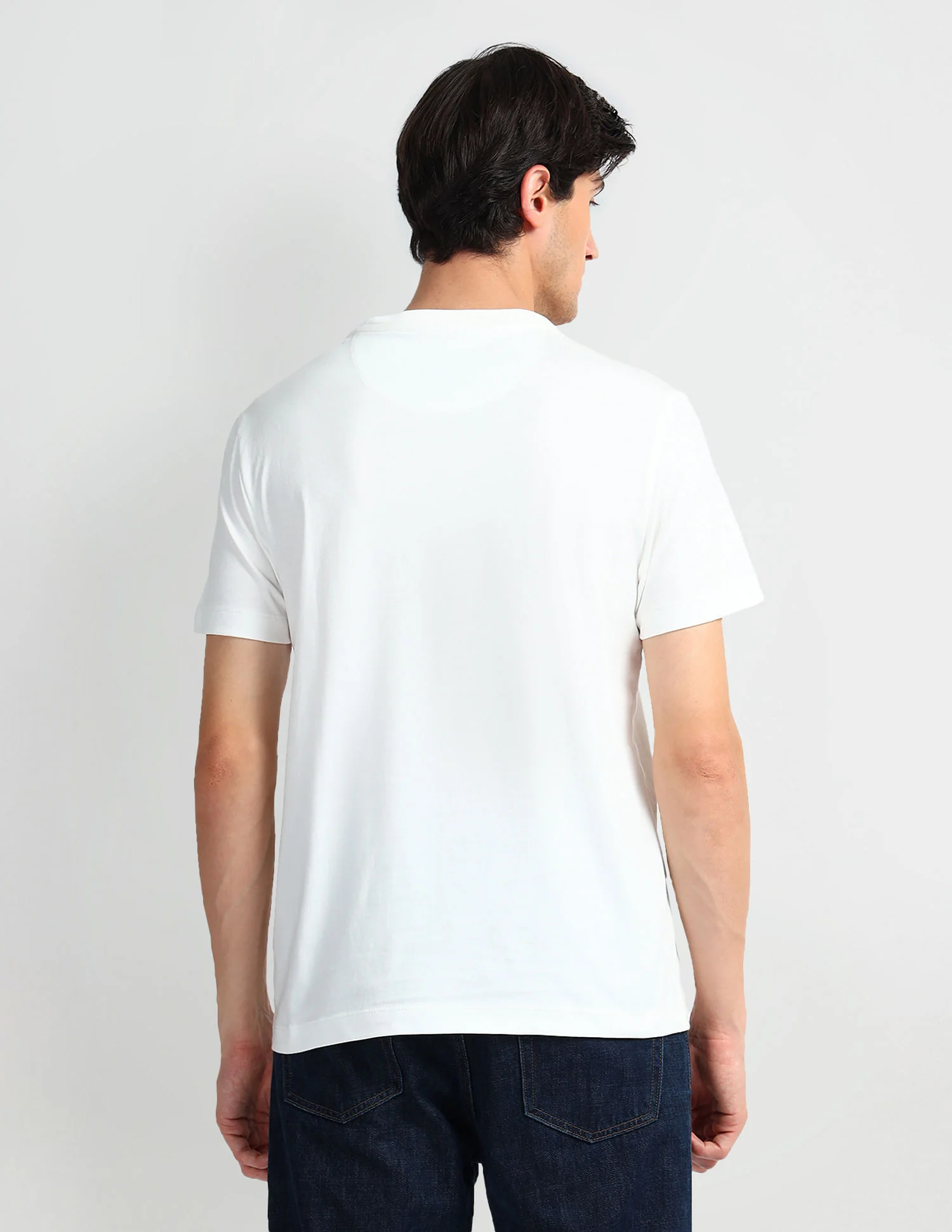 Brand Print Cotton T-Shirt - Image 5