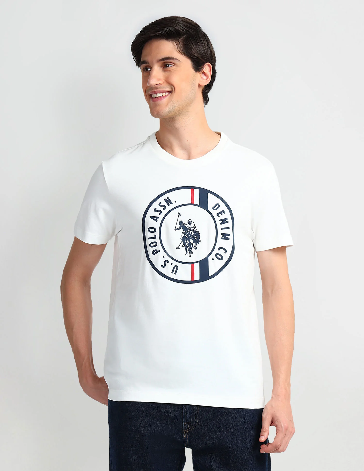 Brand Print Cotton T-Shirt - Image 6