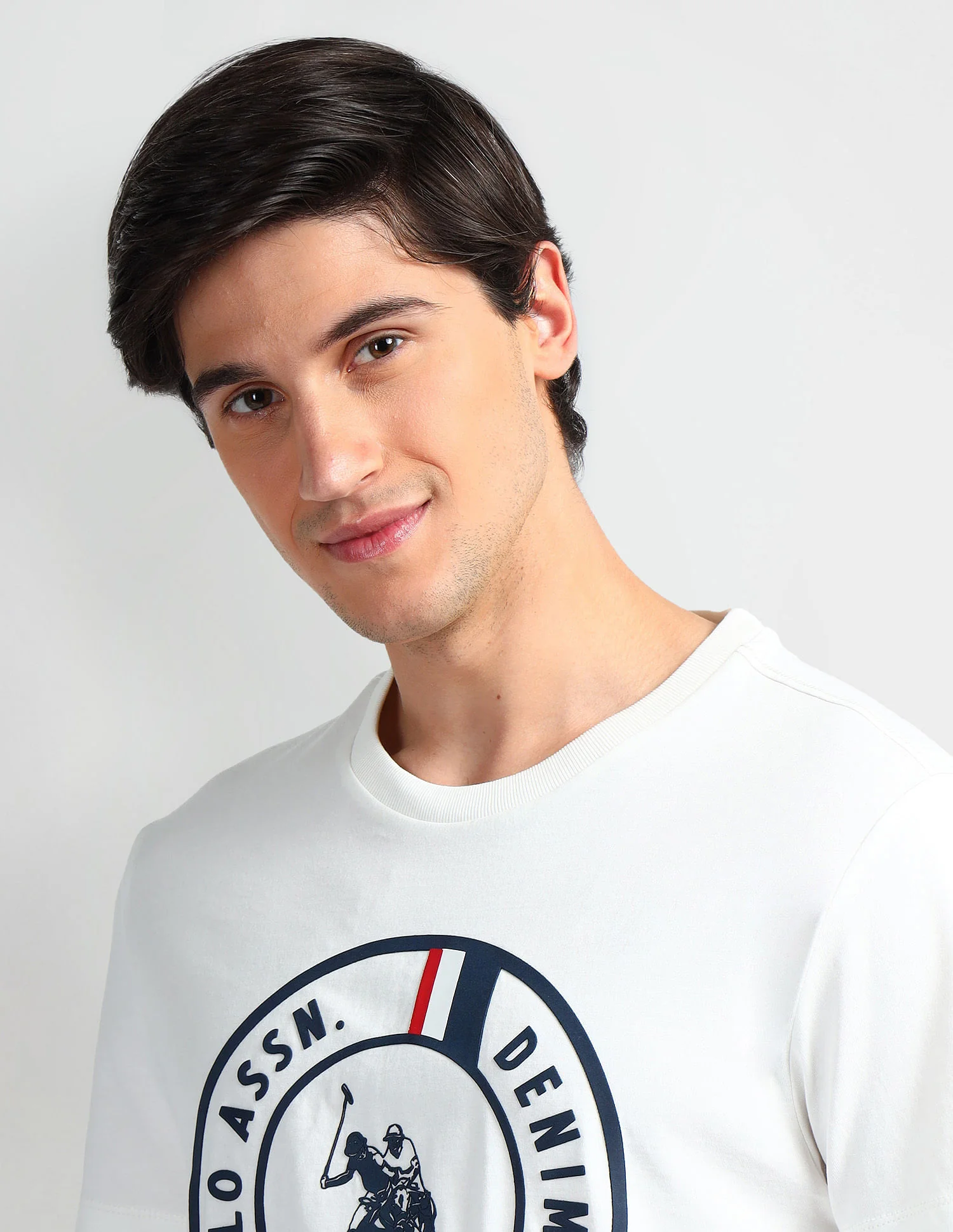 Brand Print Cotton T-Shirt - Image 7