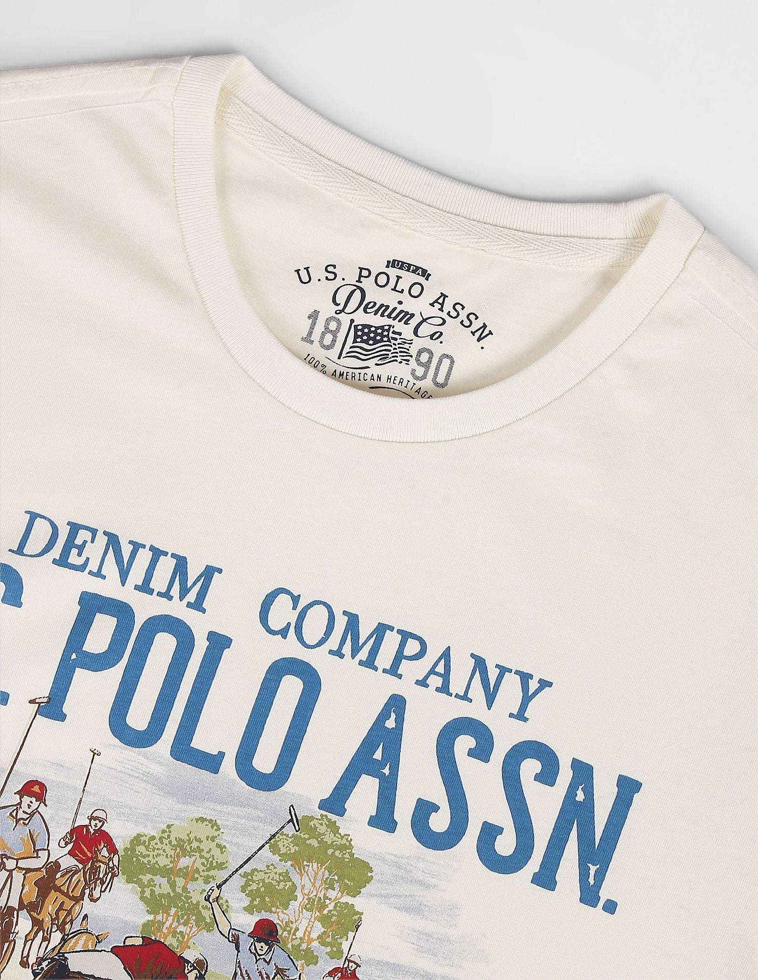 Brand Print Cotton T-Shirt - Image 2