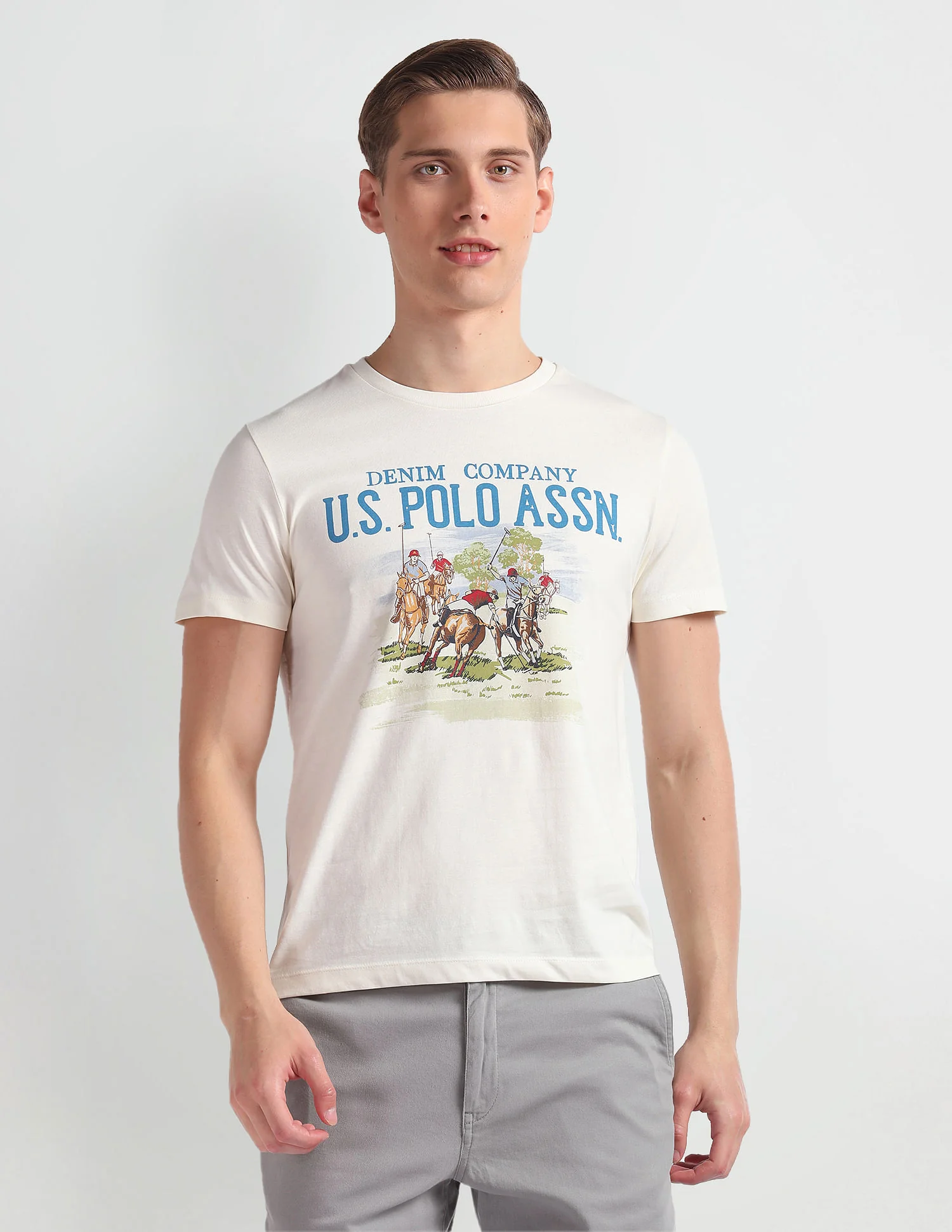 Brand Print Cotton T-Shirt - Image 6