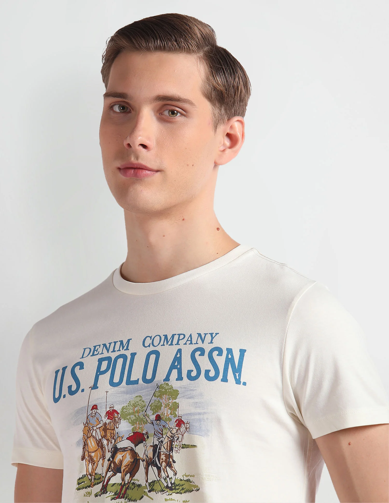 Brand Print Cotton T-Shirt - Image 7