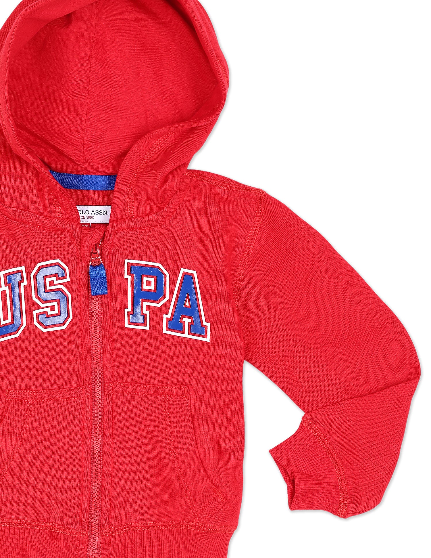 Brand Print Hood Sweatshirt - Image 3