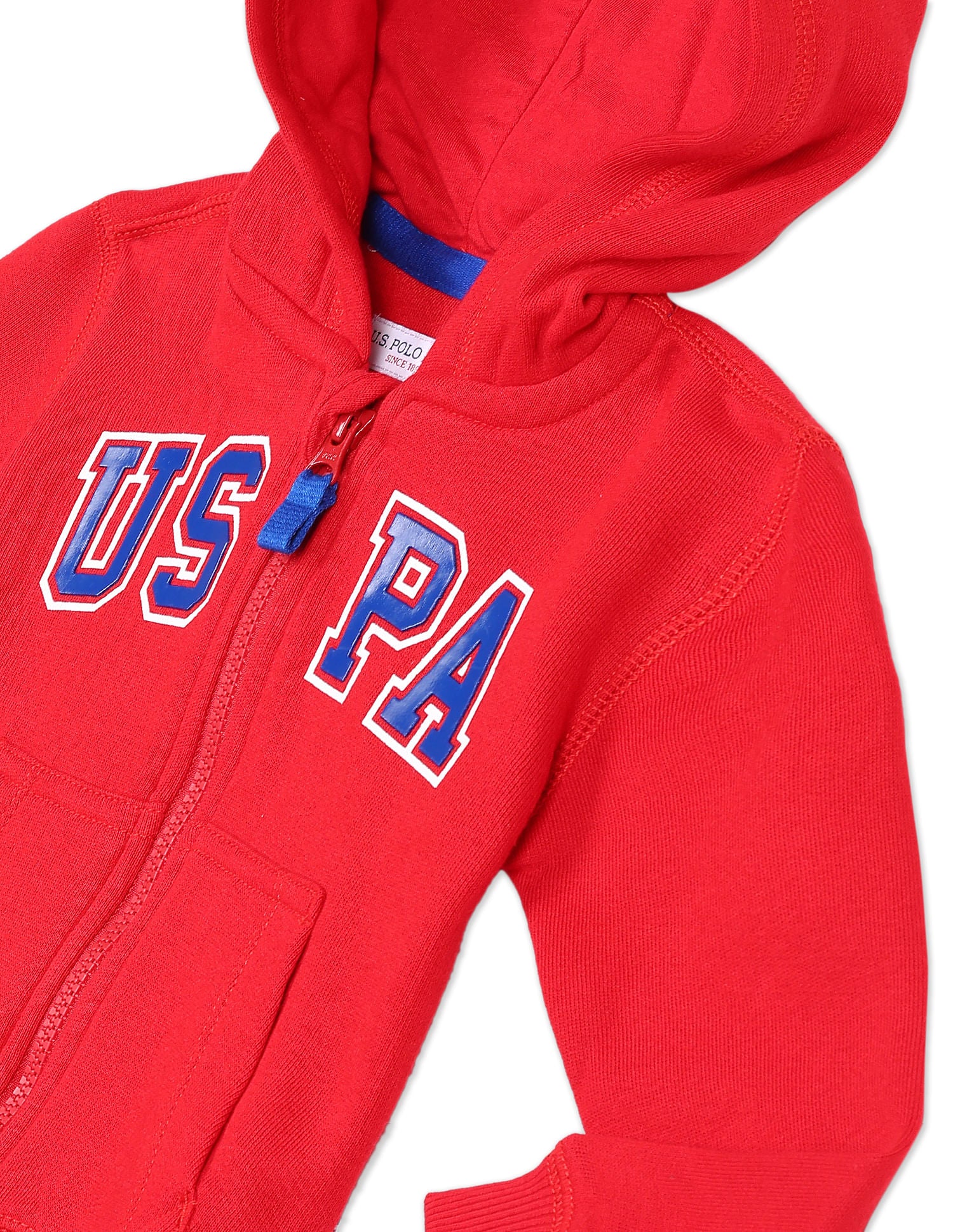 Brand Print Hood Sweatshirt - Image 4