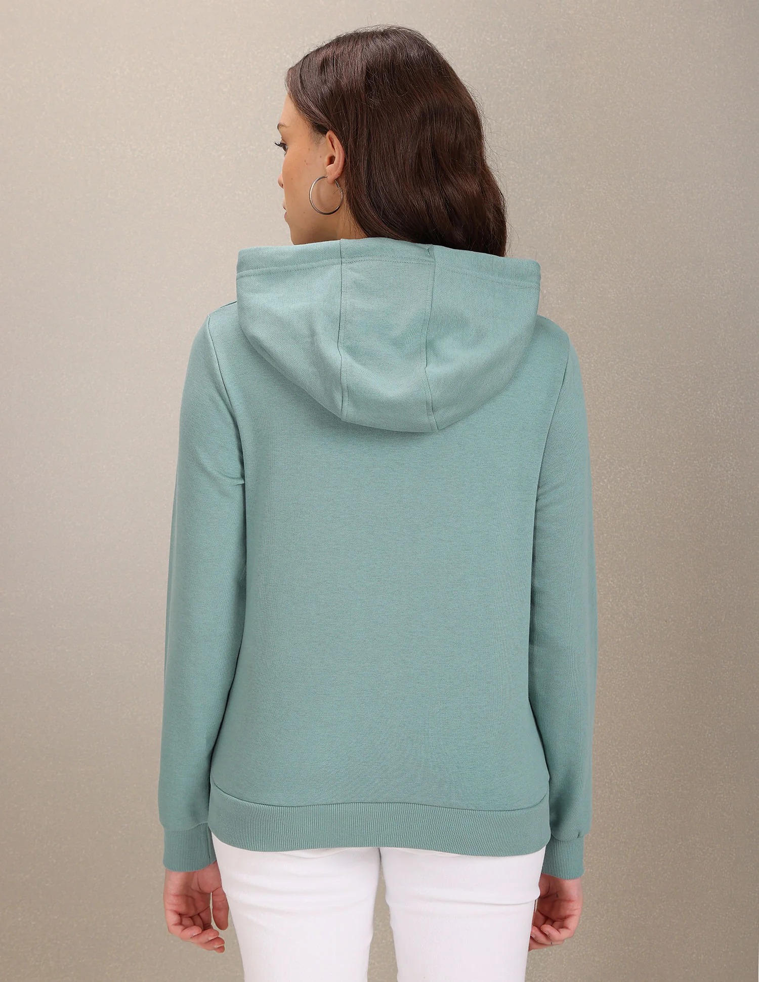 Brand Print Hooded Sweatshirt - Image 5