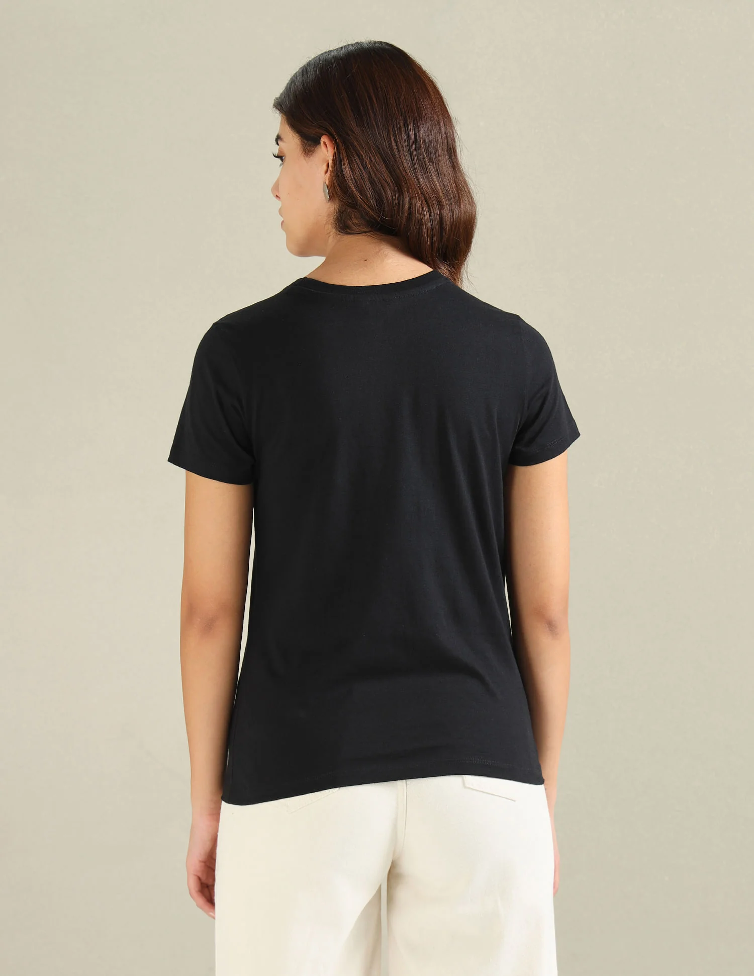 Brand Print Boxy Fit T-Shirt - Image 5