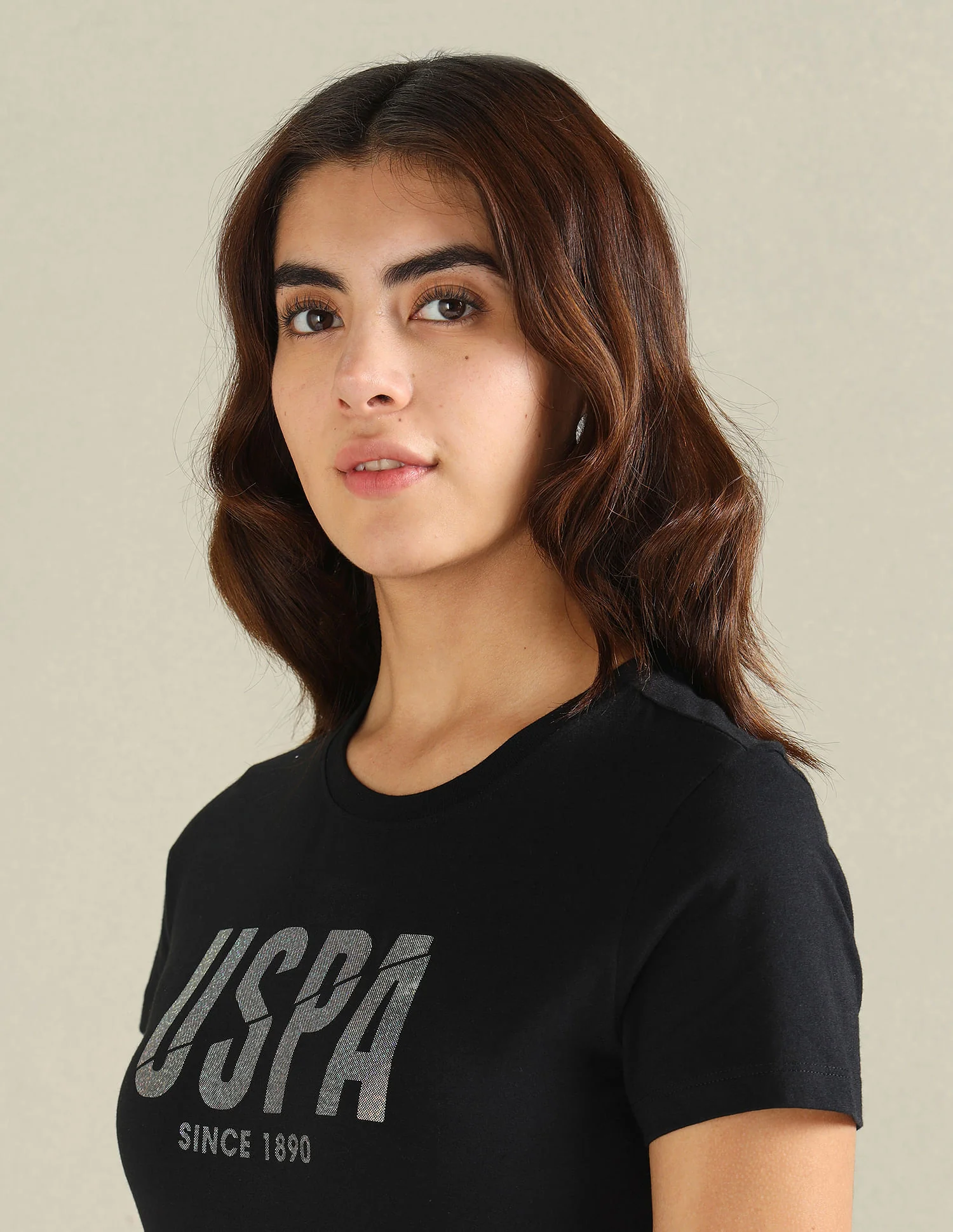 Brand Print Boxy Fit T-Shirt - Image 7