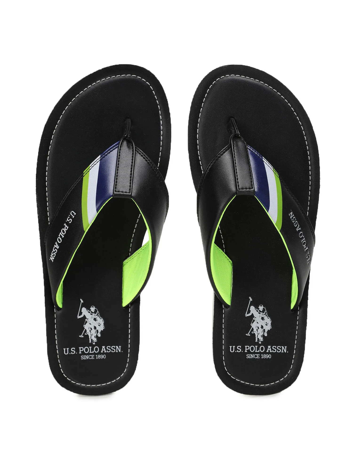 Brand Print Patt 2.0 Flip Flops