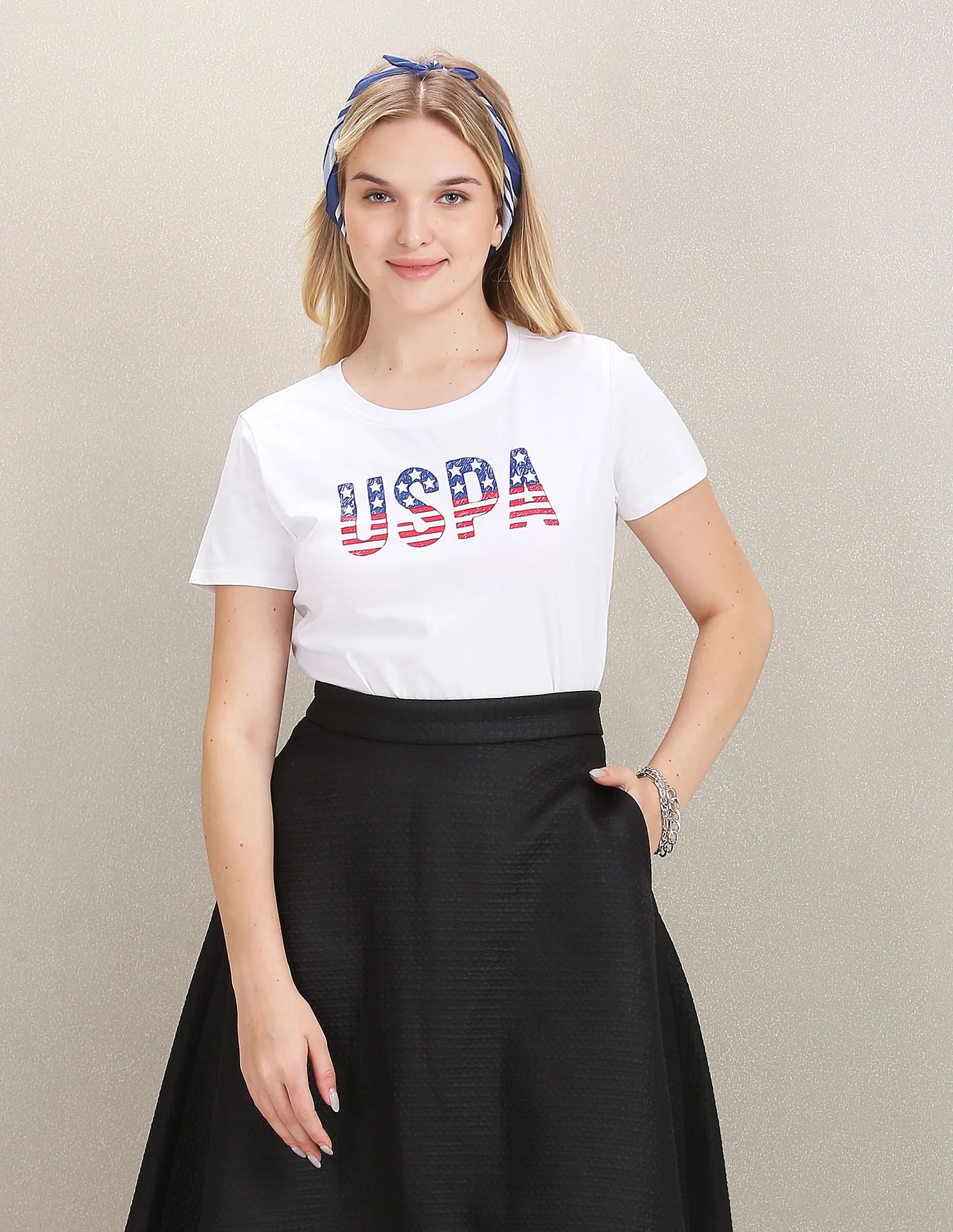 Brand Print Short Sleeve T-Shirt - Image 3