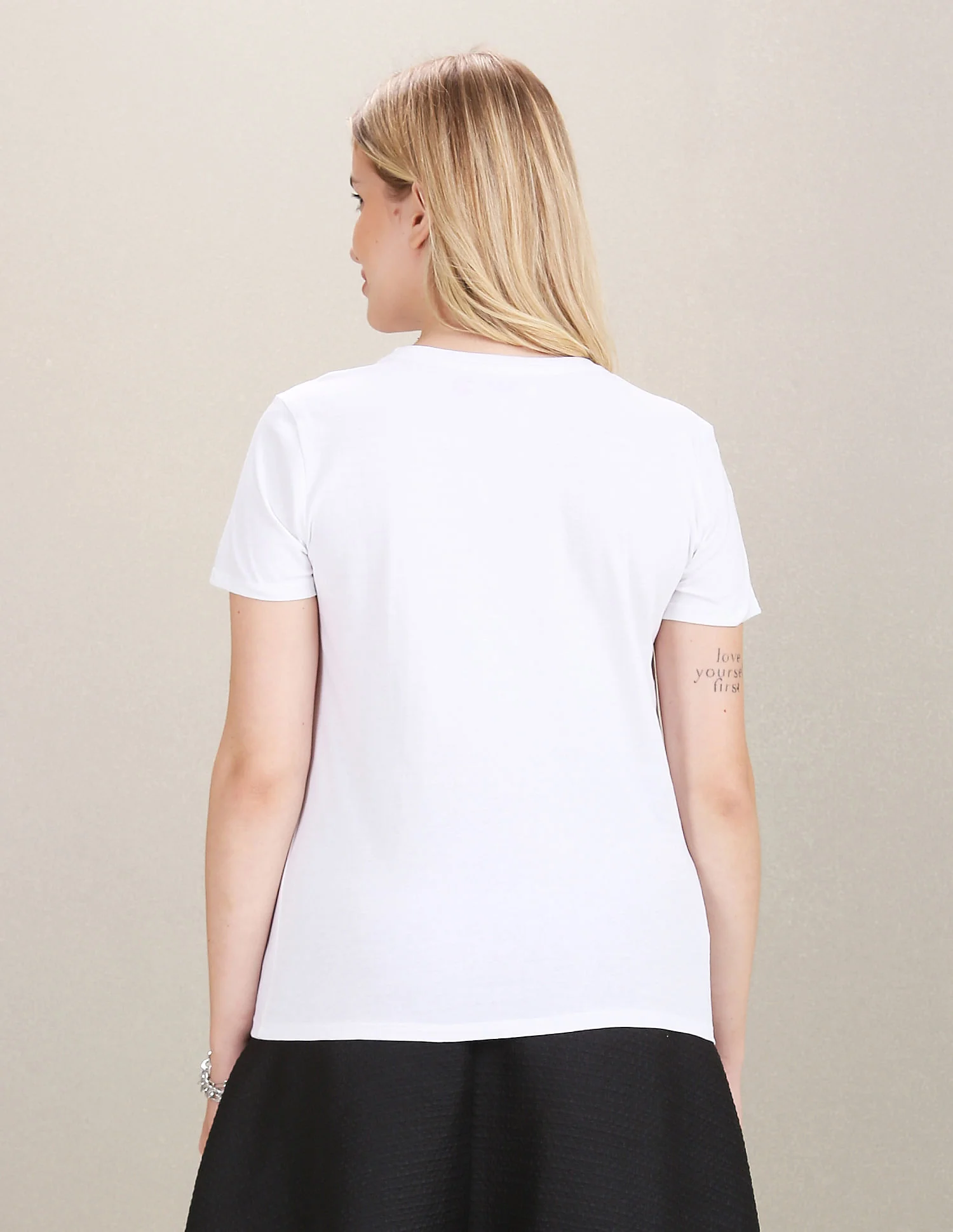 Brand Print Short Sleeve T-Shirt - Image 5