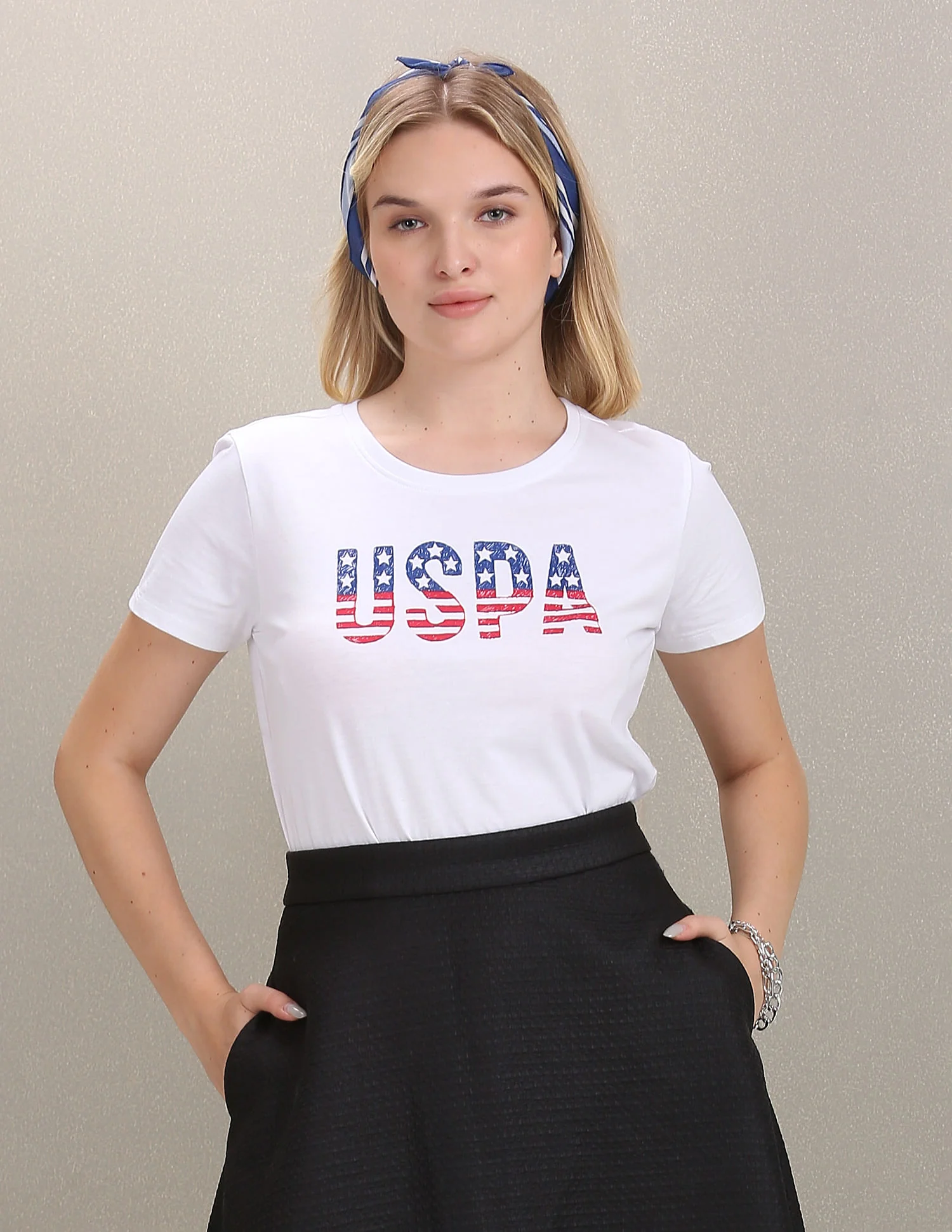 Brand Print Short Sleeve T-Shirt - Image 6