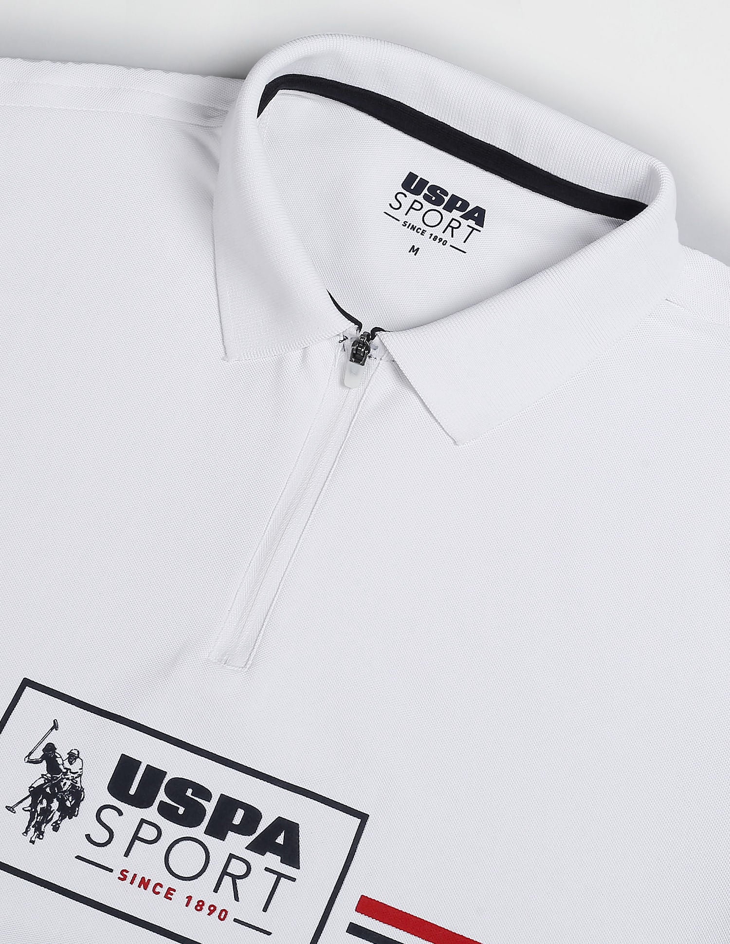 Brand Print Slim Fit Polo Shirt - Image 2