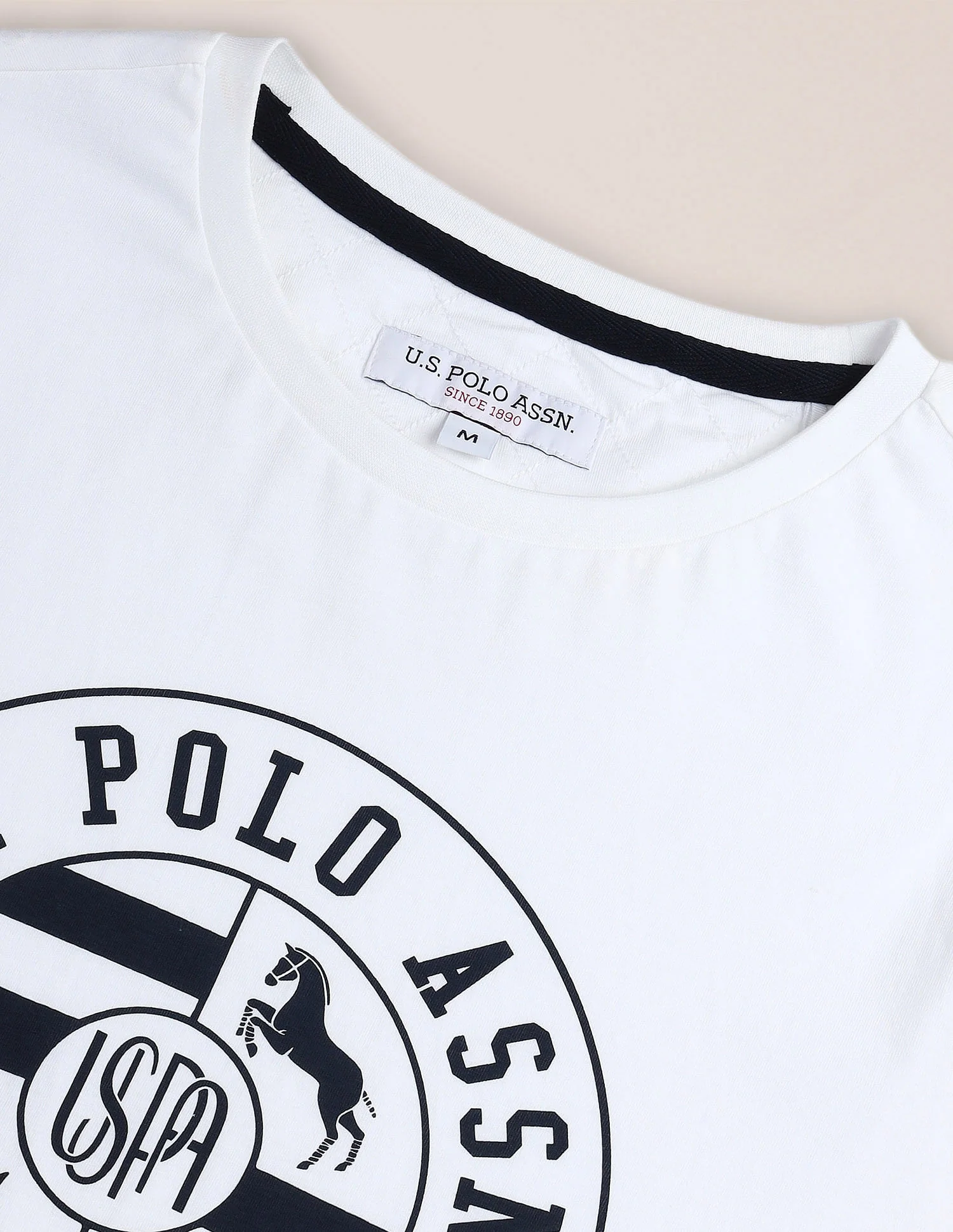 Brand Print Slim Fit T-Shirt - Image 2