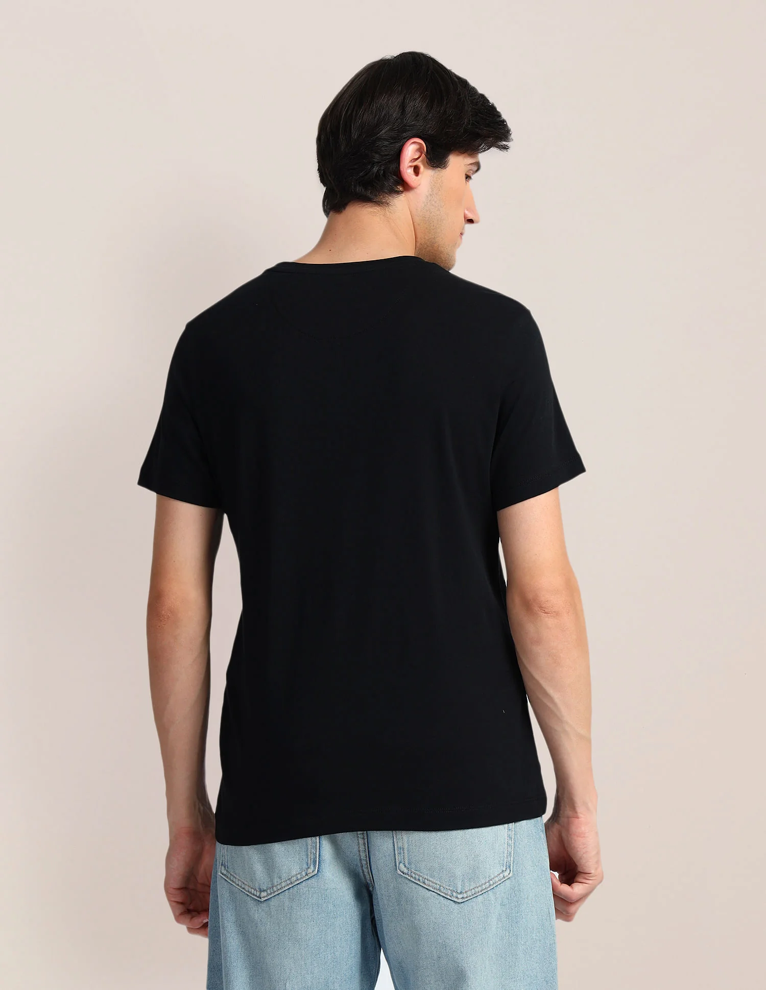 Brand Print Slim Fit T-Shirt - Image 5