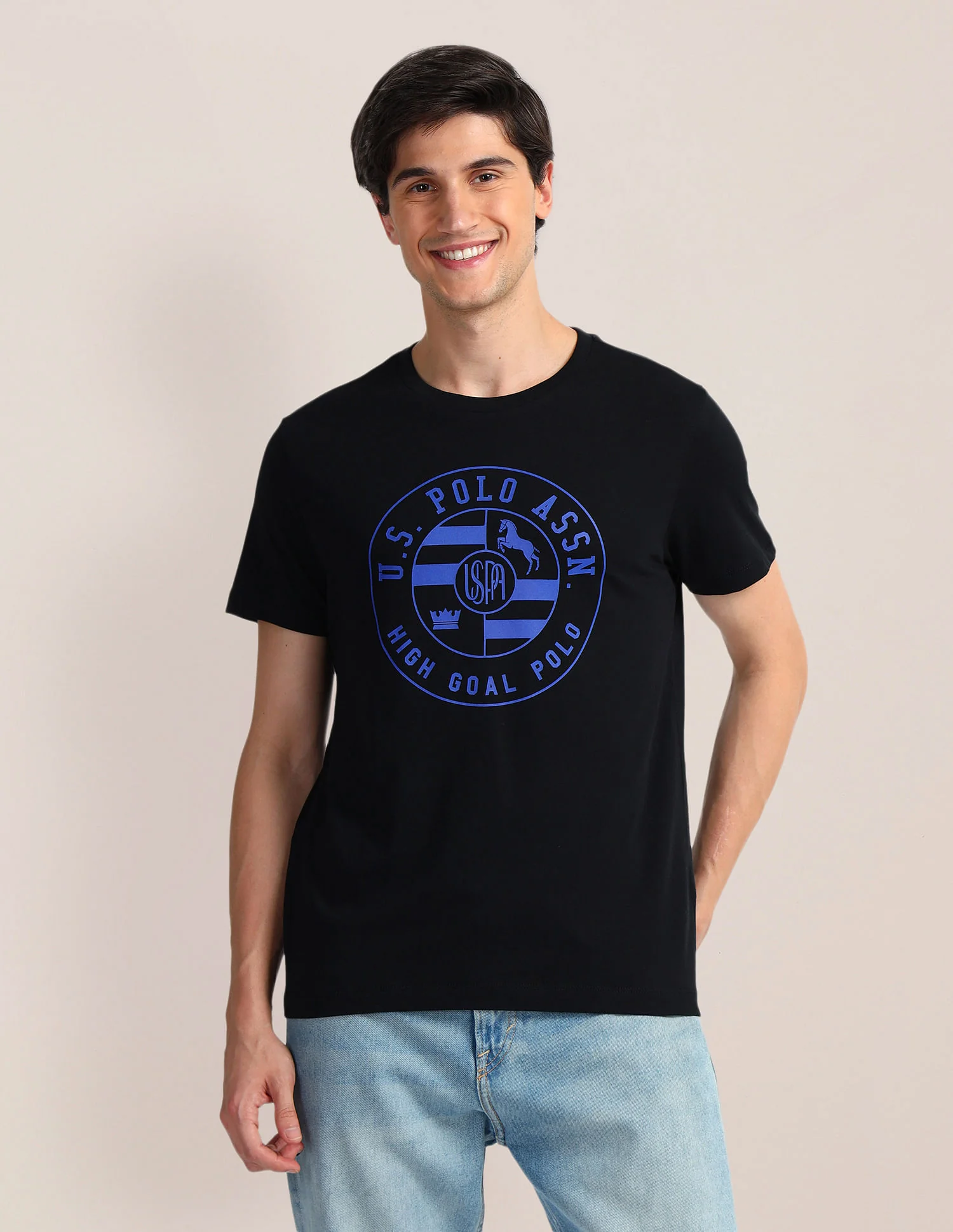 Brand Print Slim Fit T-Shirt - Image 6