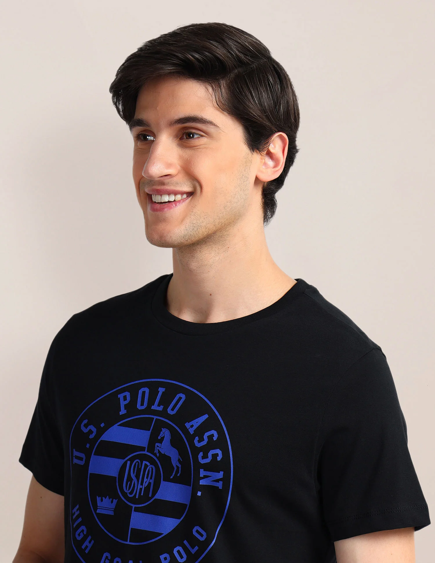 Brand Print Slim Fit T-Shirt - Image 7