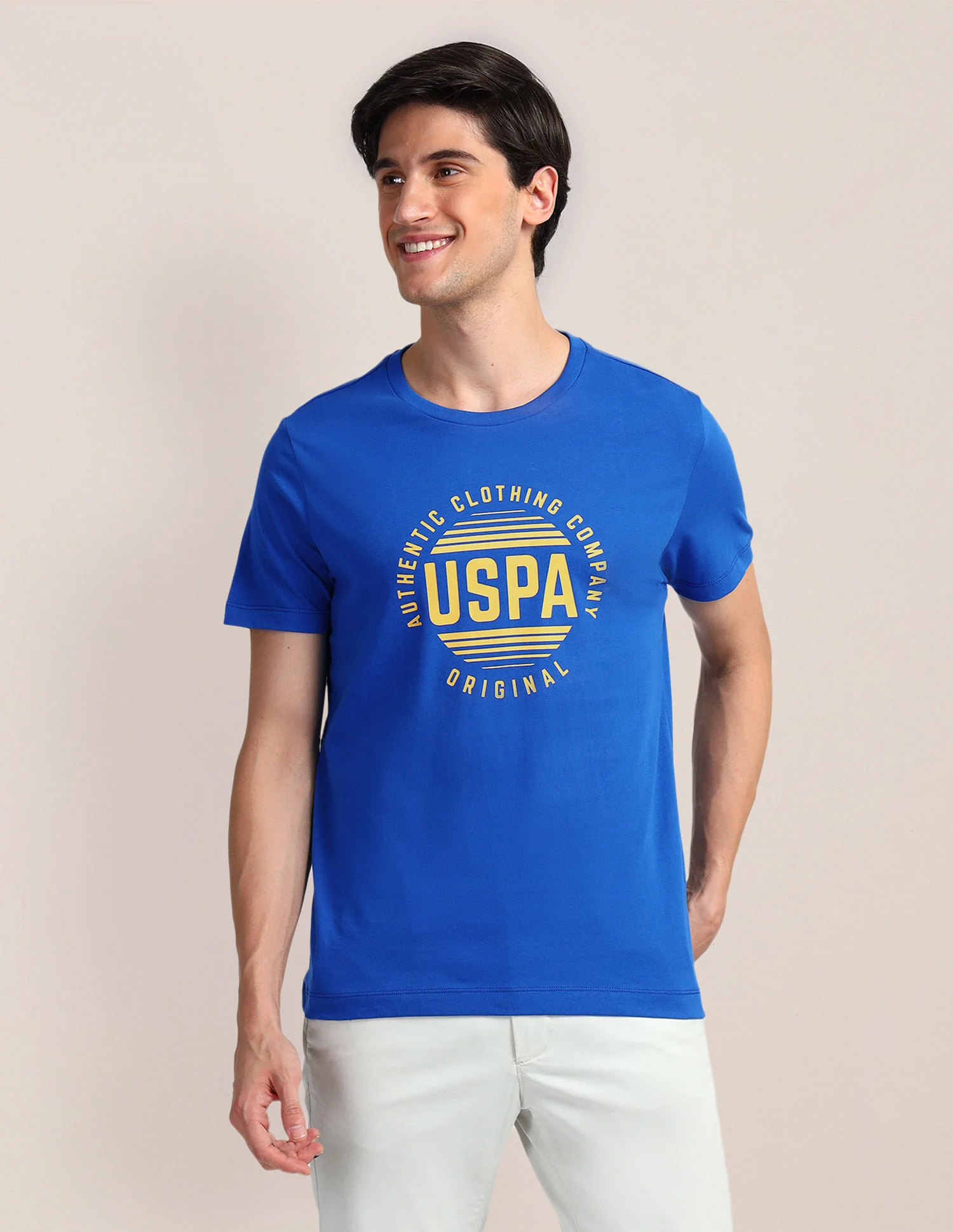 Brand Print Slim Fit T-Shirt - Image 6