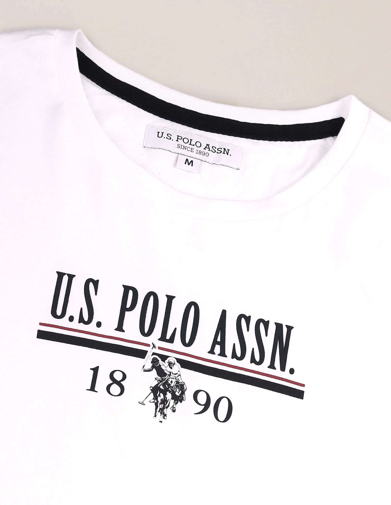Brand Print Slim Fit T-Shirt - Image 2