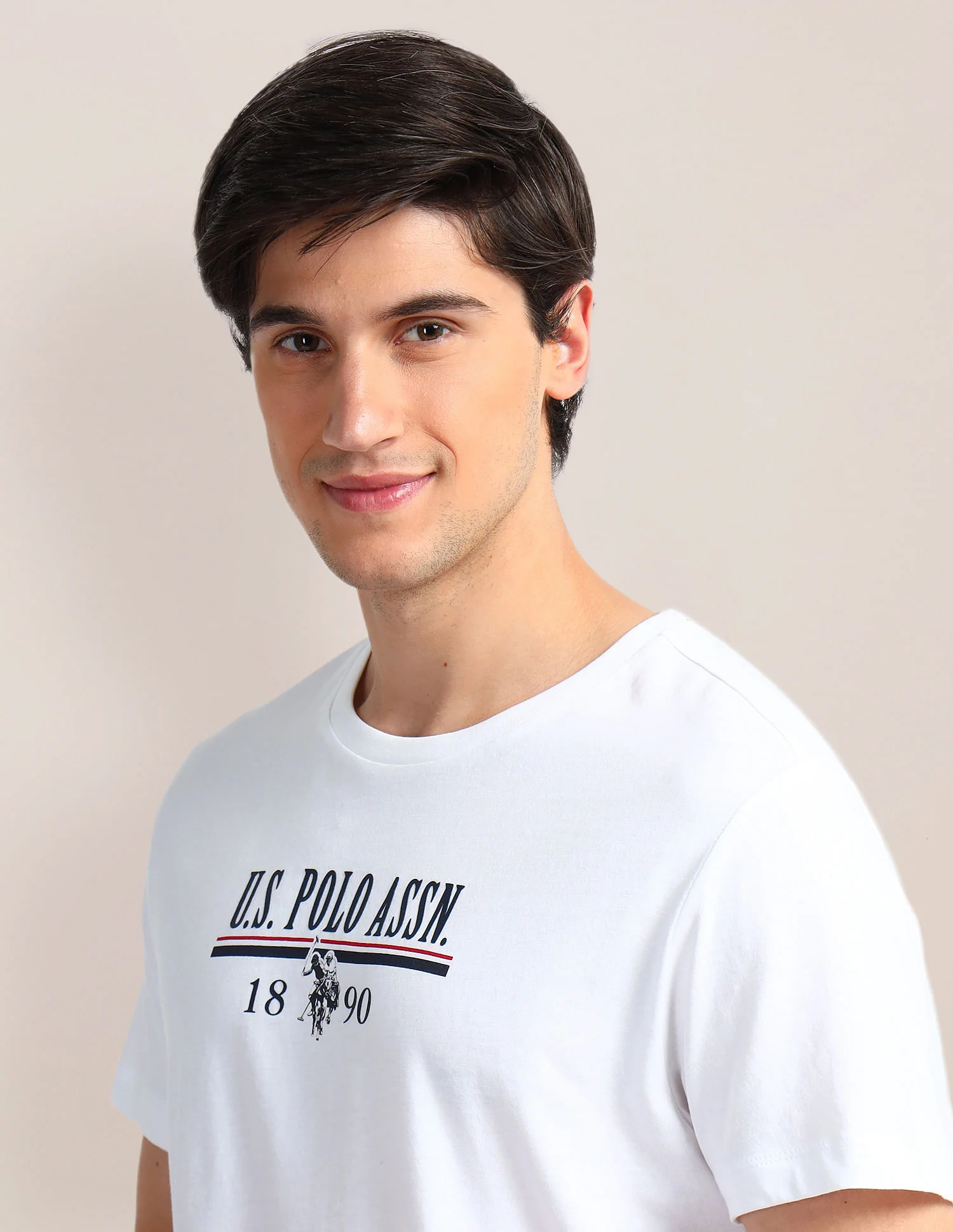 Brand Print Slim Fit T-Shirt - Image 7