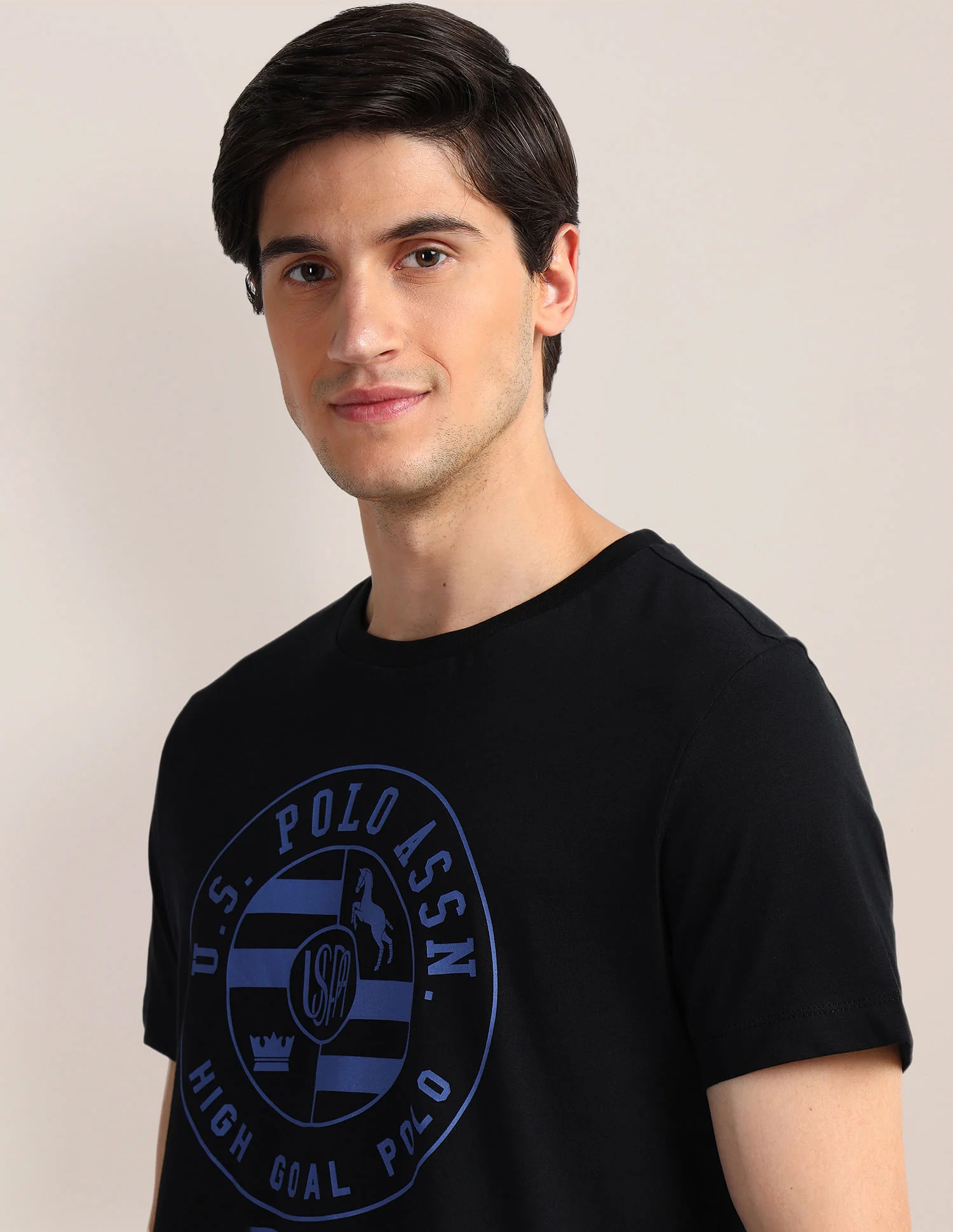 Brand Print Slim Fit T-Shirt - Image 7