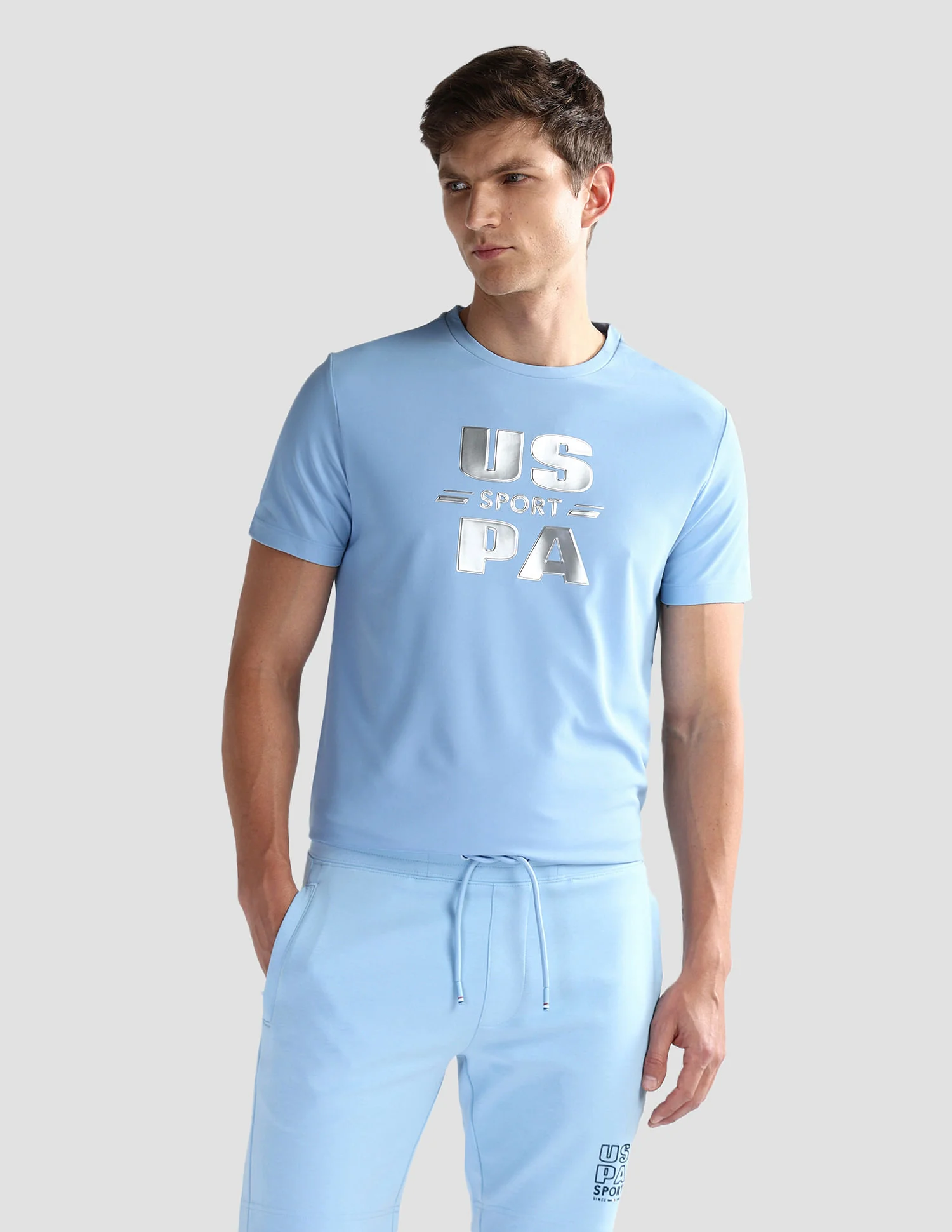 Brand Print Slim Fit T-Shirt - Image 7