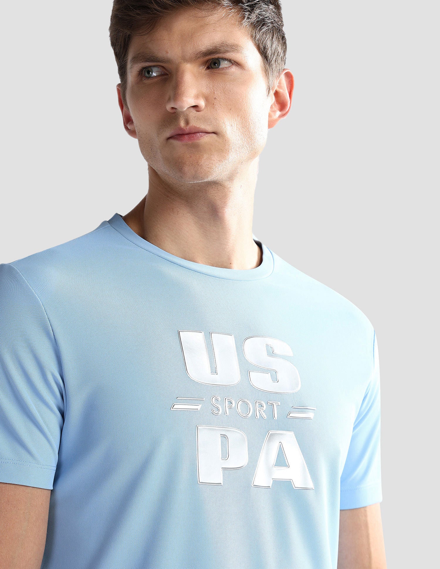 Brand Print Slim Fit T-Shirt - Image 9