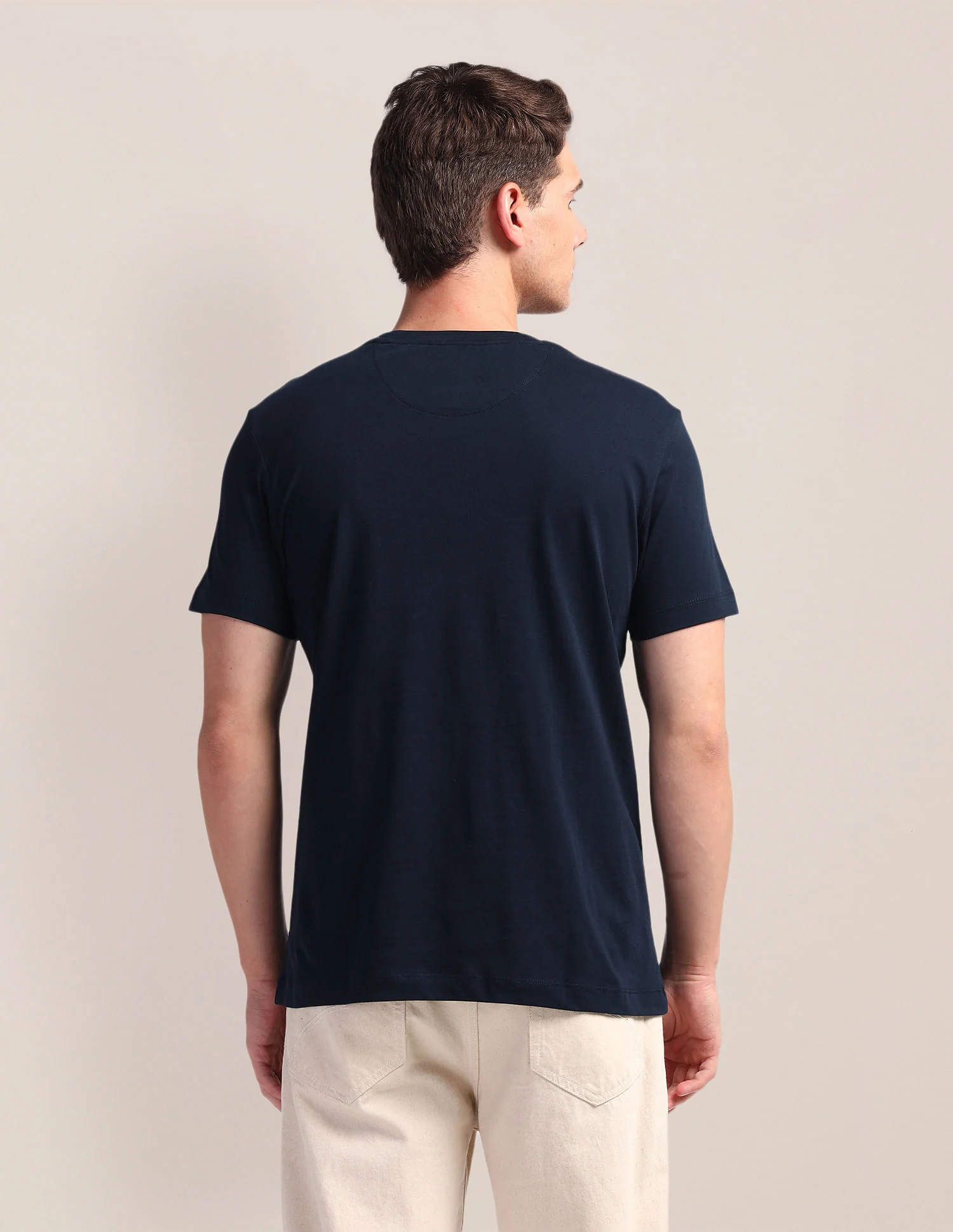 Brand Print Slim Fit T-Shirt - Image 5