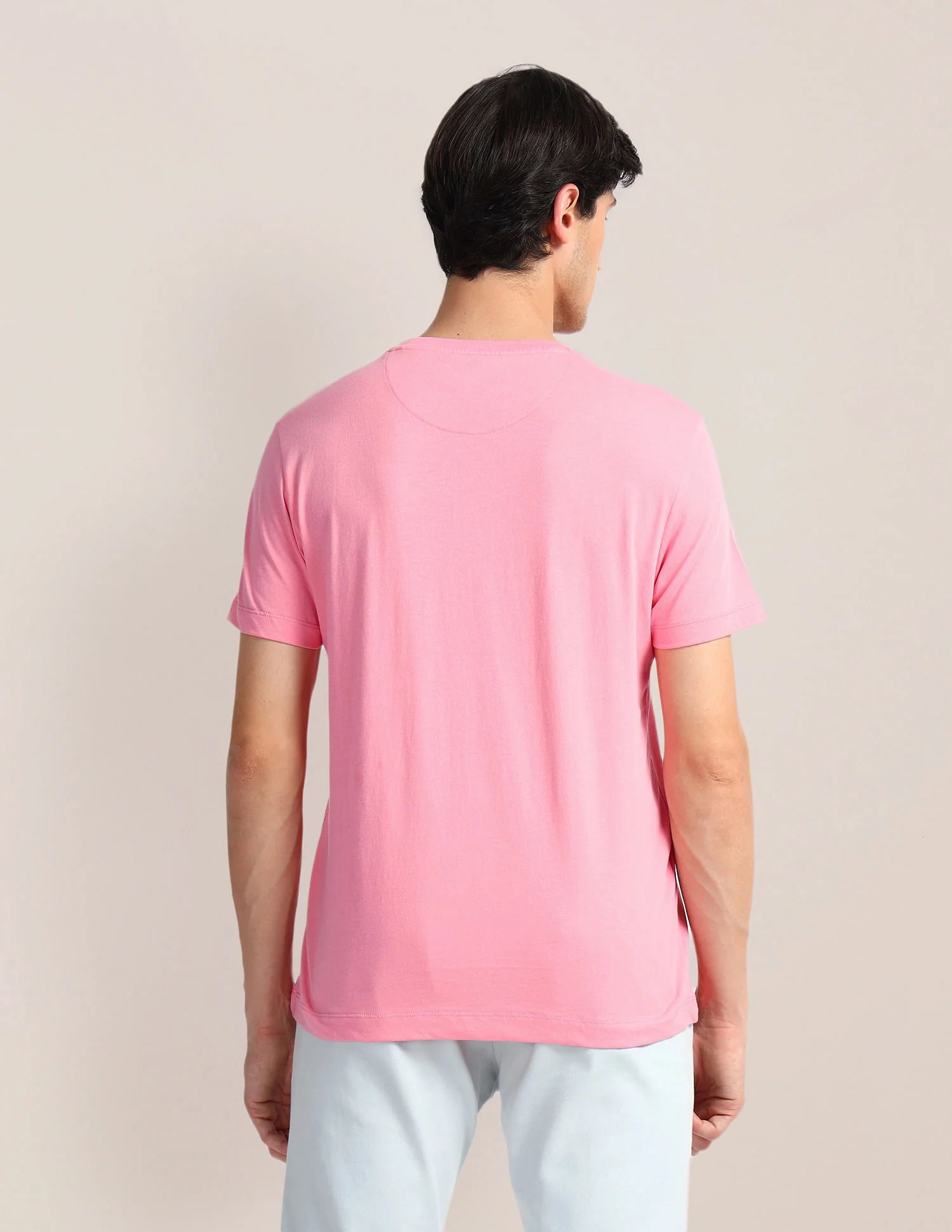 Brand Print Slim Fit T-Shirt - Image 5