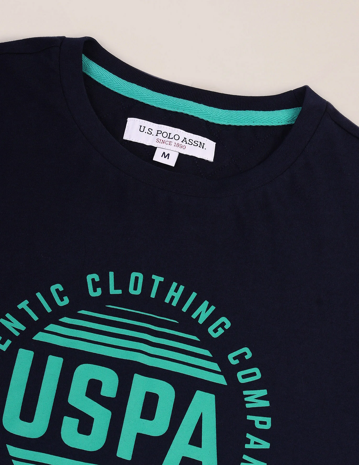 Brand Print Slim Fit T-Shirt - Image 2