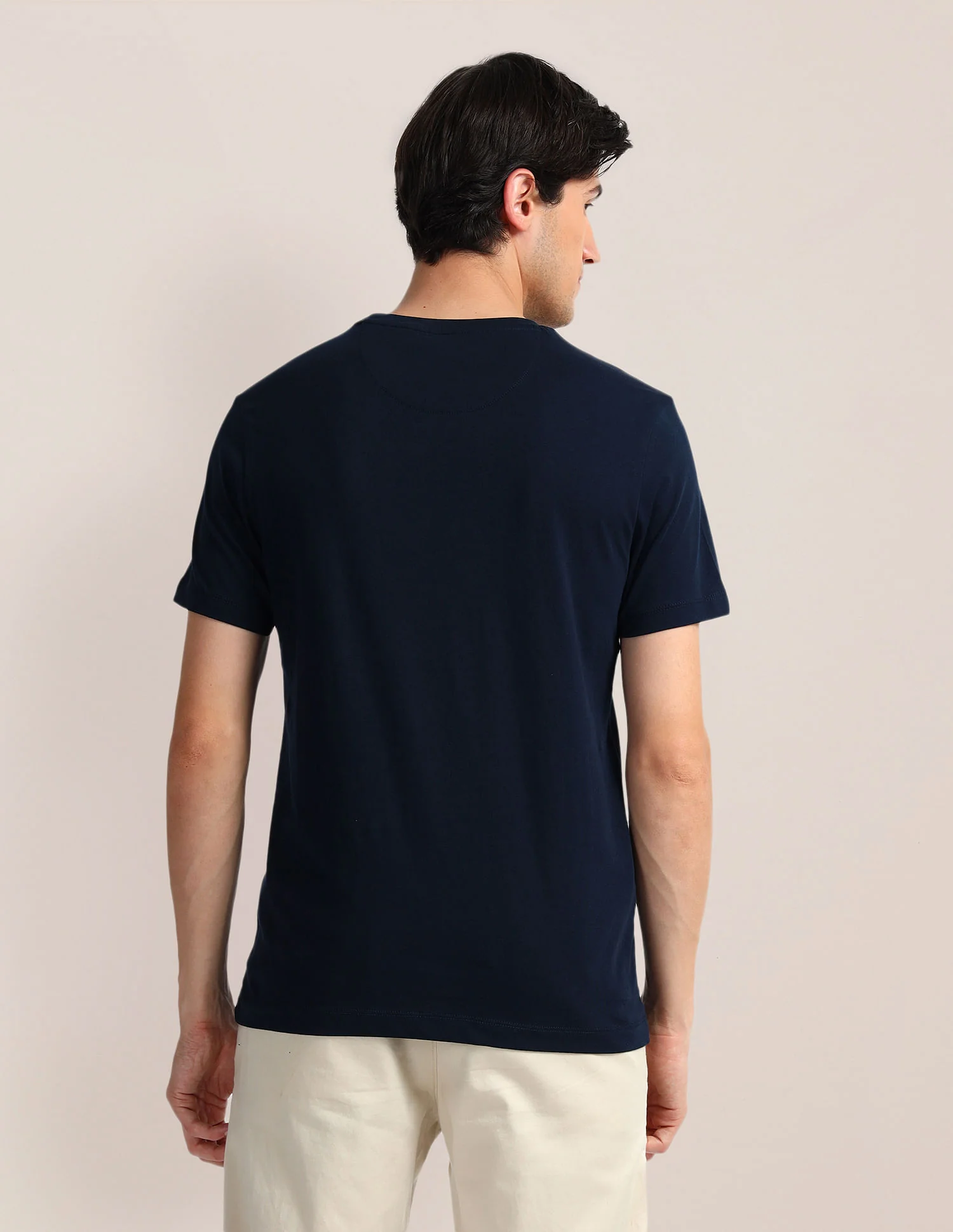Brand Print Slim Fit T-Shirt - Image 5