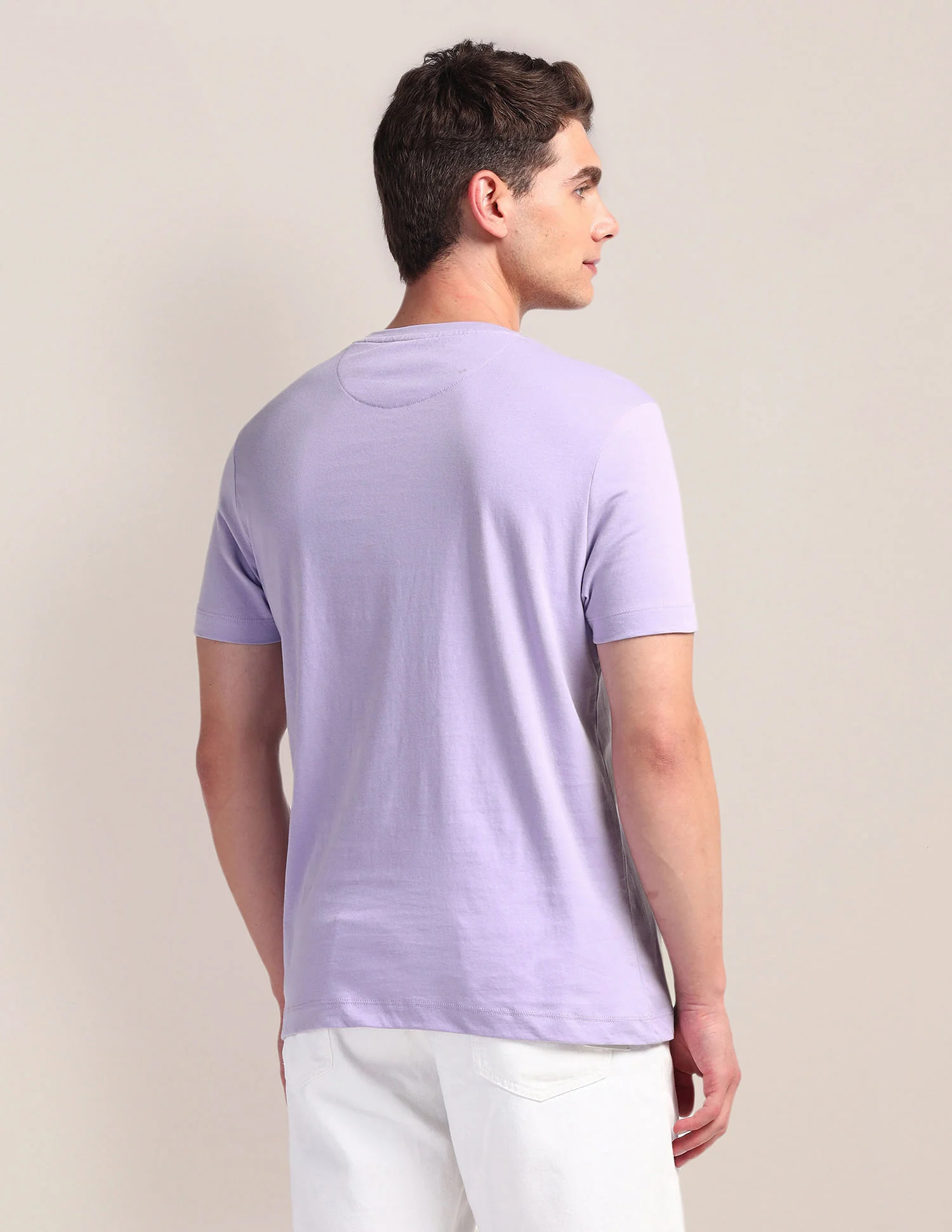 Brand Print Slim Fit T-Shirt - Image 5