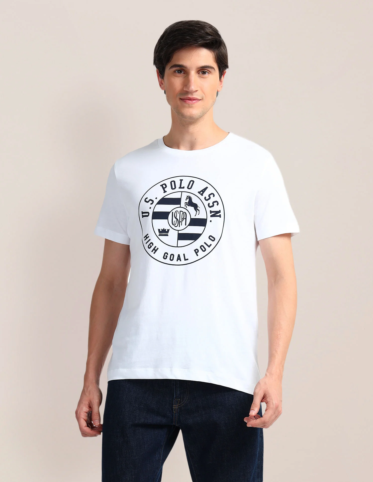 Brand Print Slim Fit T-Shirt - Image 6