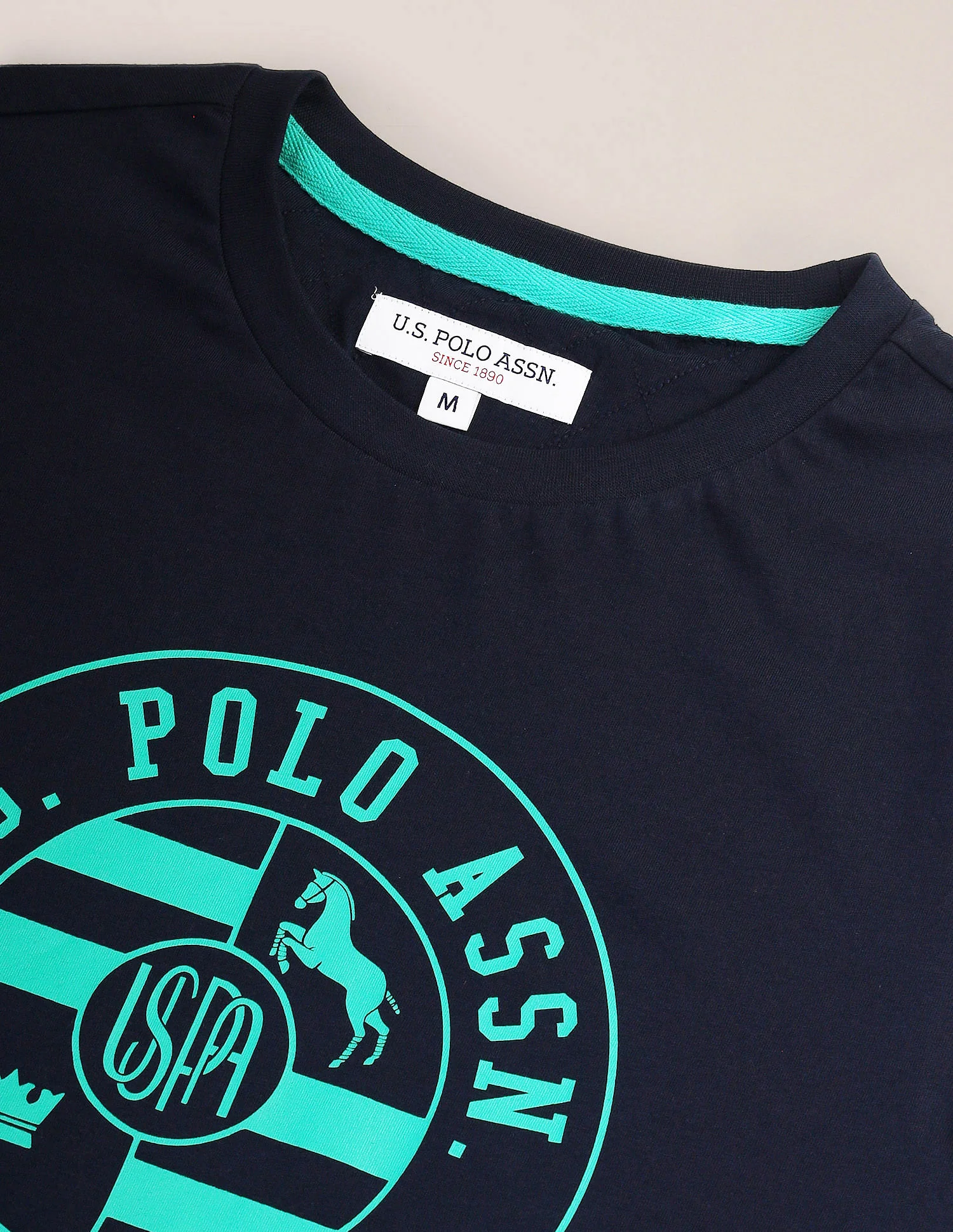 Brand Print Slim Fit T-Shirt - Image 2