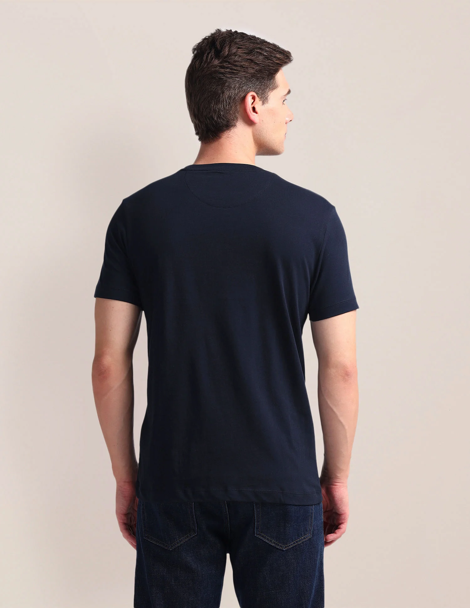 Brand Print Slim Fit T-Shirt - Image 5