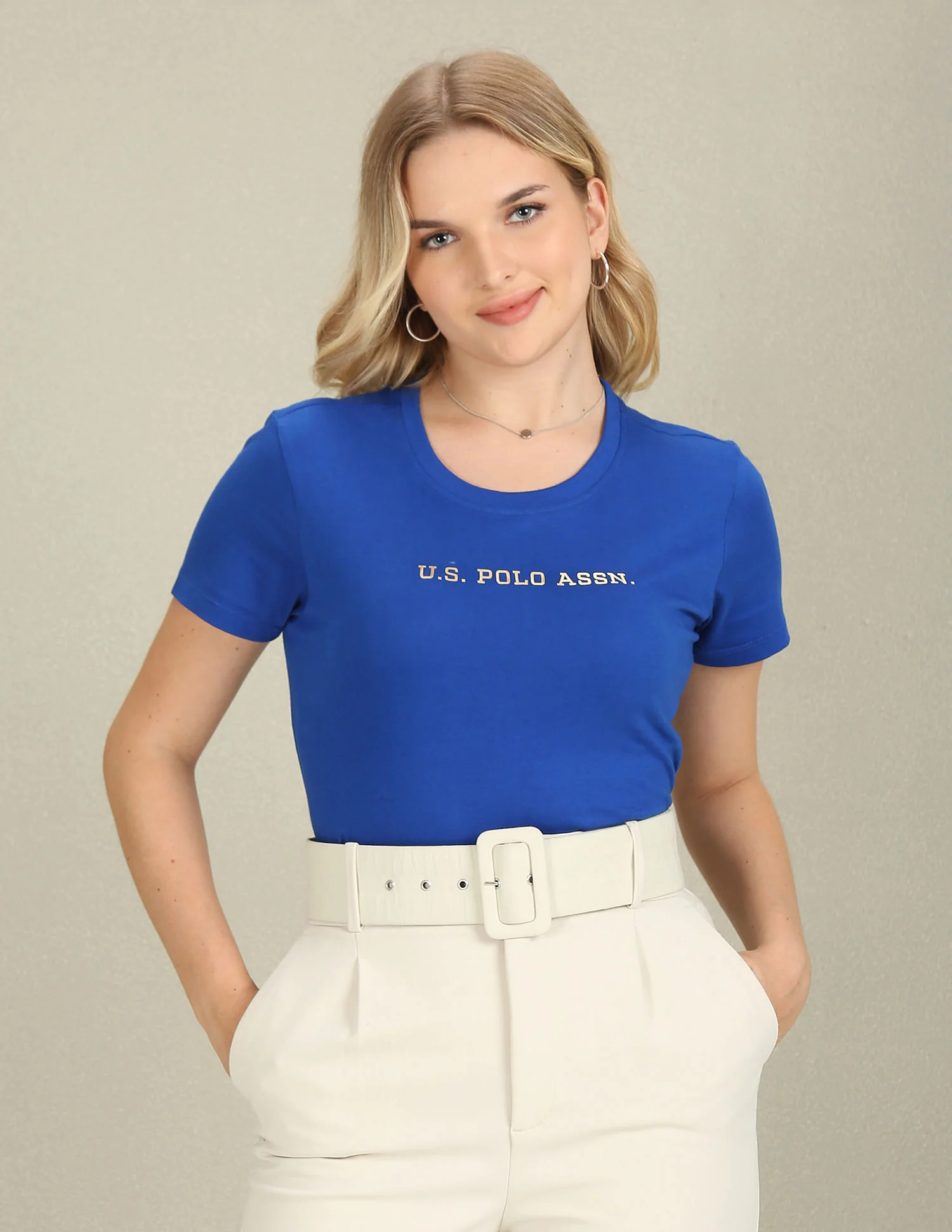 Brand Print Slim Fit T-Shirt - Image 6