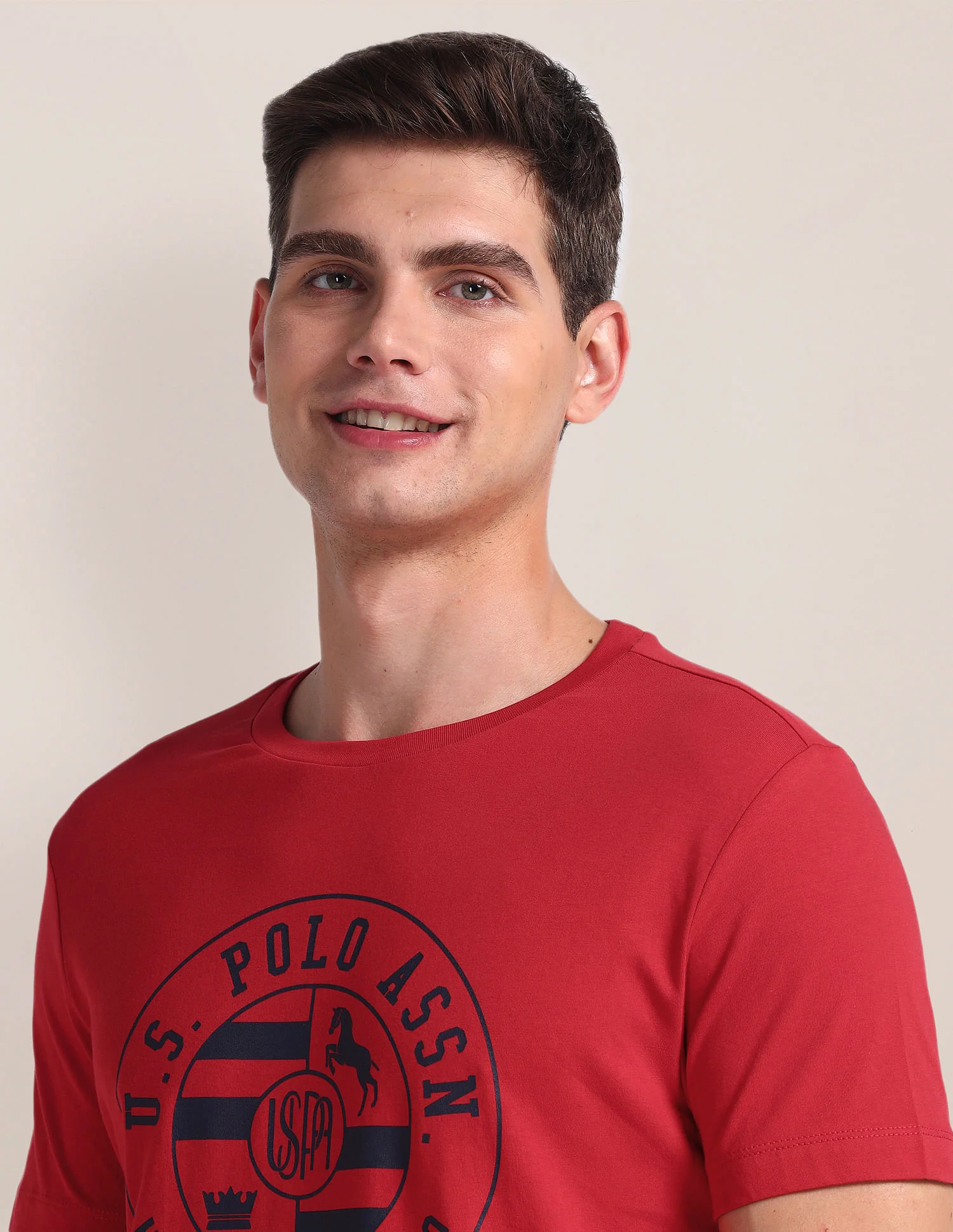 Brand Print Slim Fit T-Shirt - Image 7