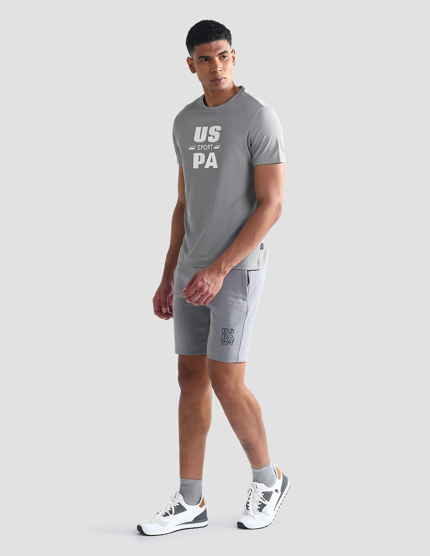 Brand Print Slim T-Shirt - Image 4