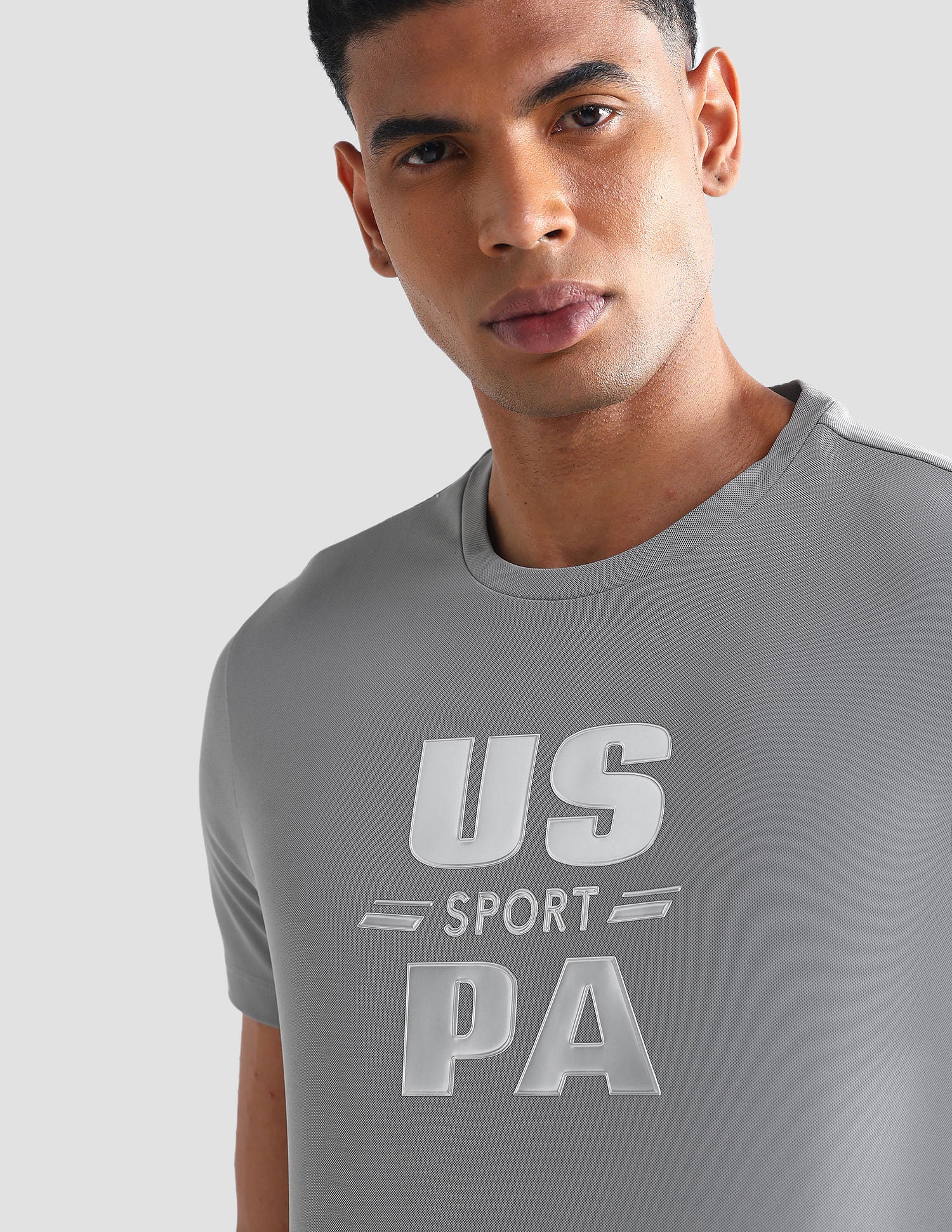 Brand Print Slim T-Shirt - Image 8
