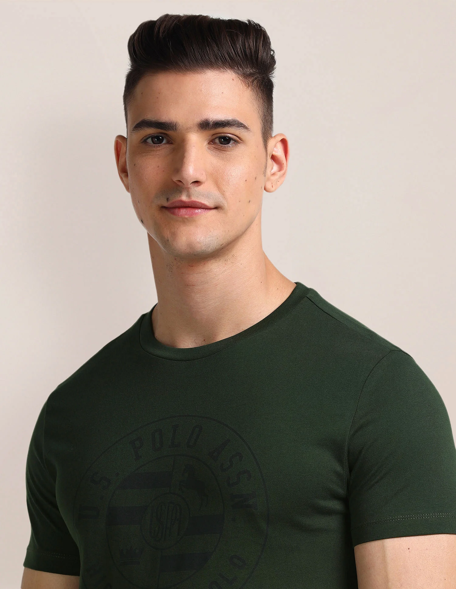 Brand Printed Slim Fit T-Shirt - Image 7