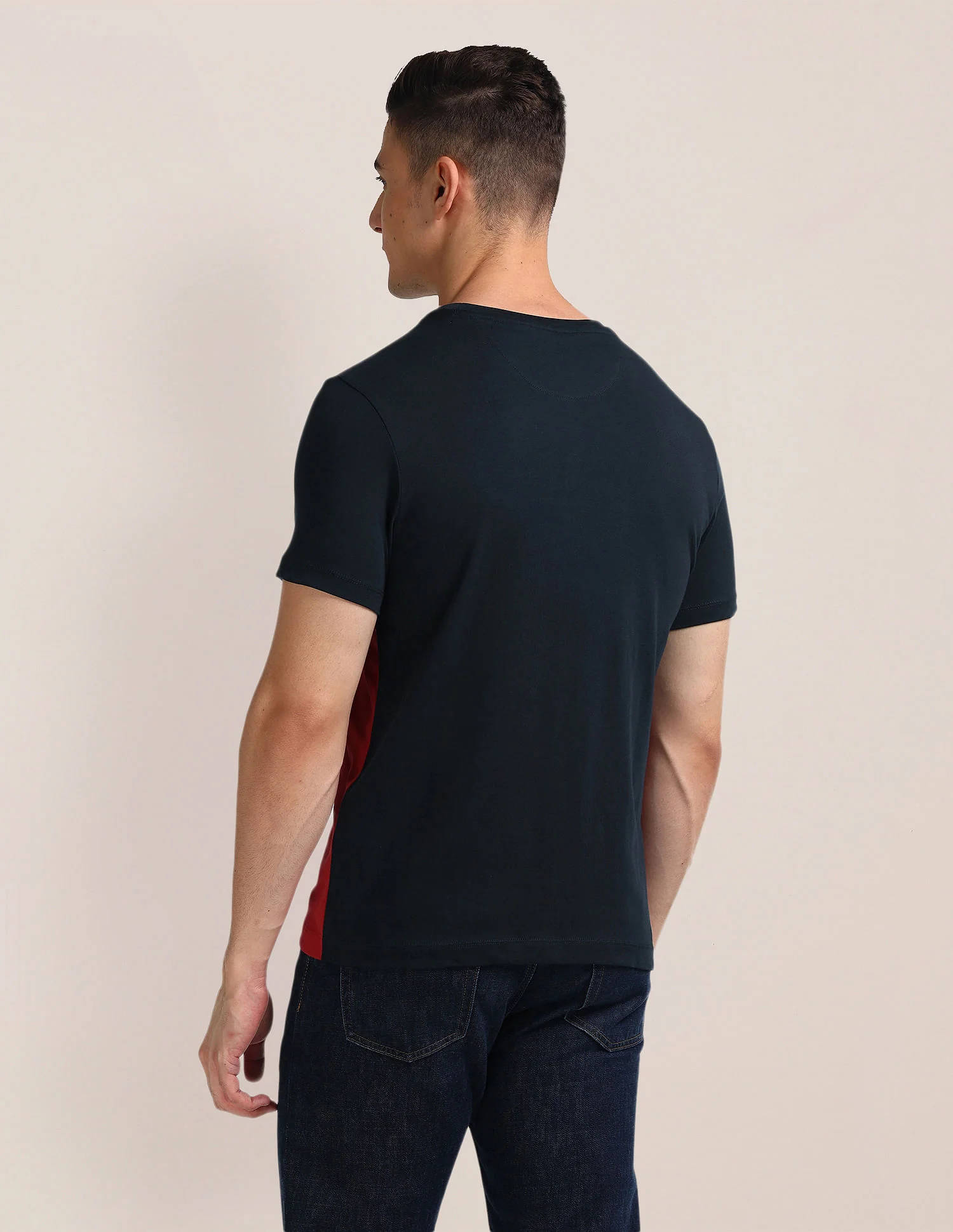 Brand Printed Slim Fit T-Shirt - Image 5