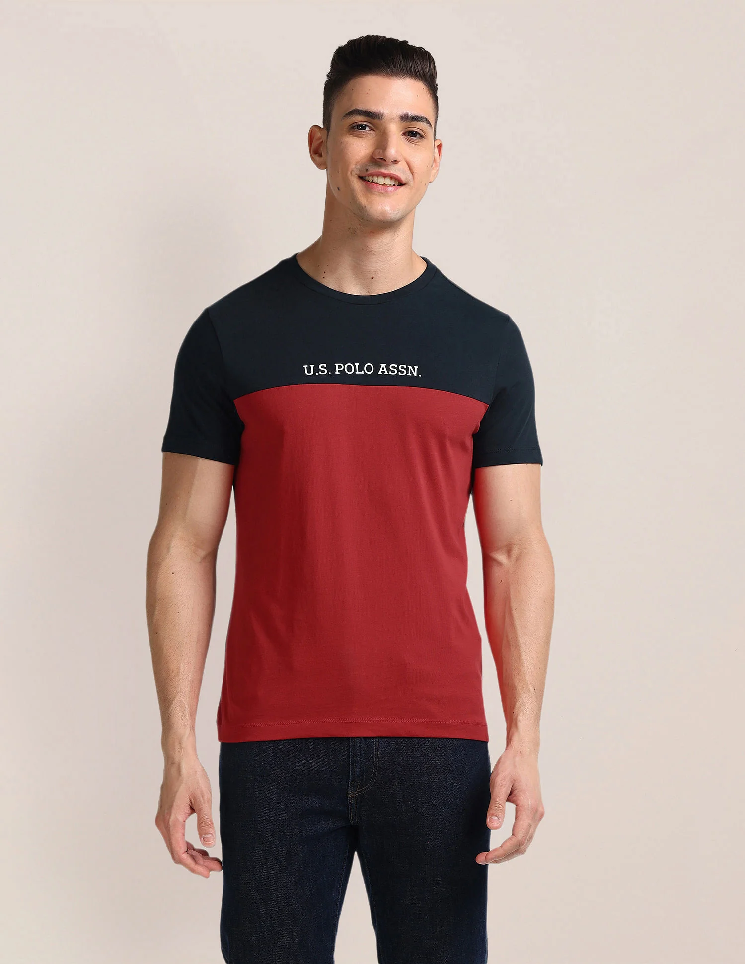 Brand Printed Slim Fit T-Shirt - Image 6