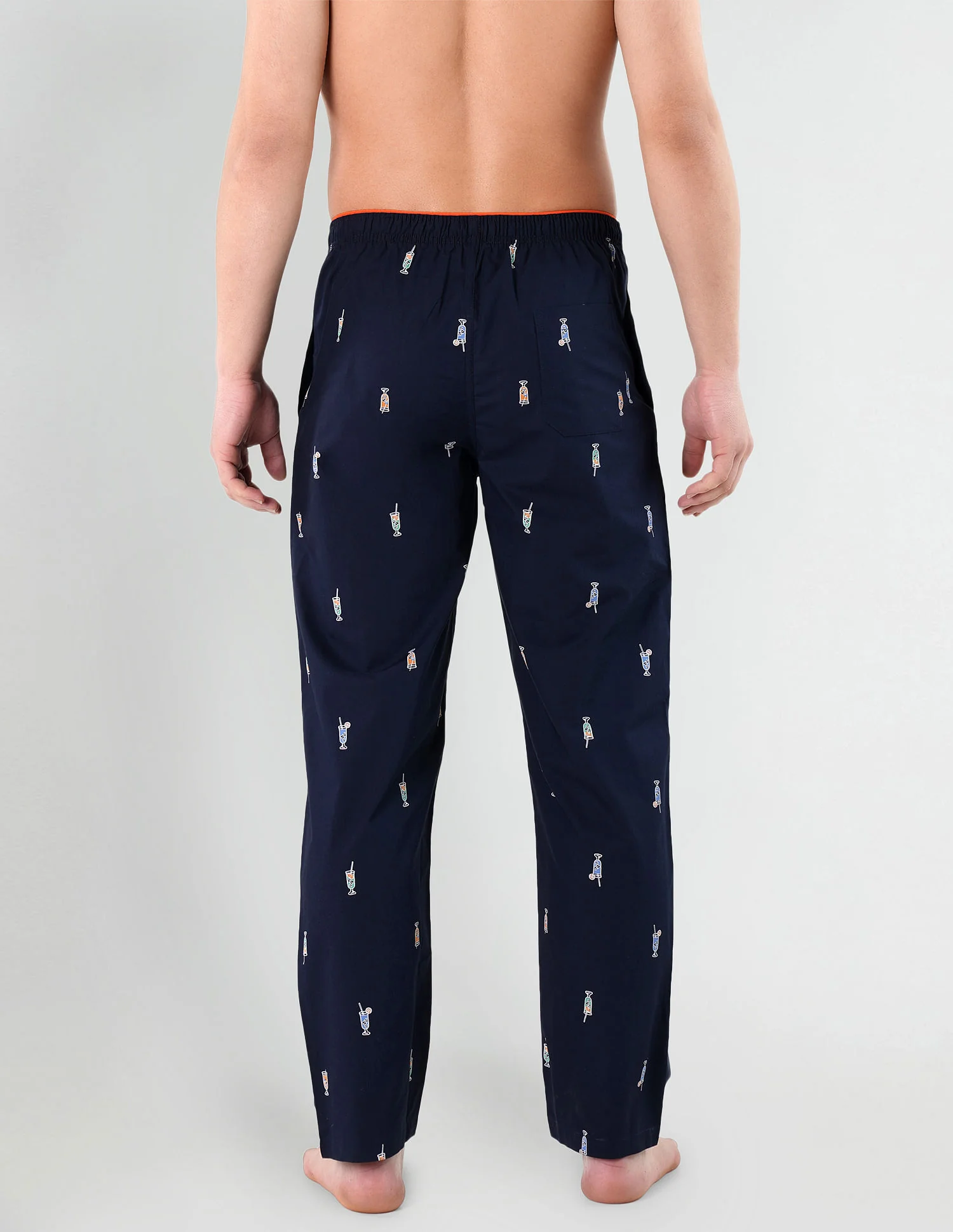 Brand Stripe Cotton IYAD Lounge Pants - Pack Of 1 - Image 5