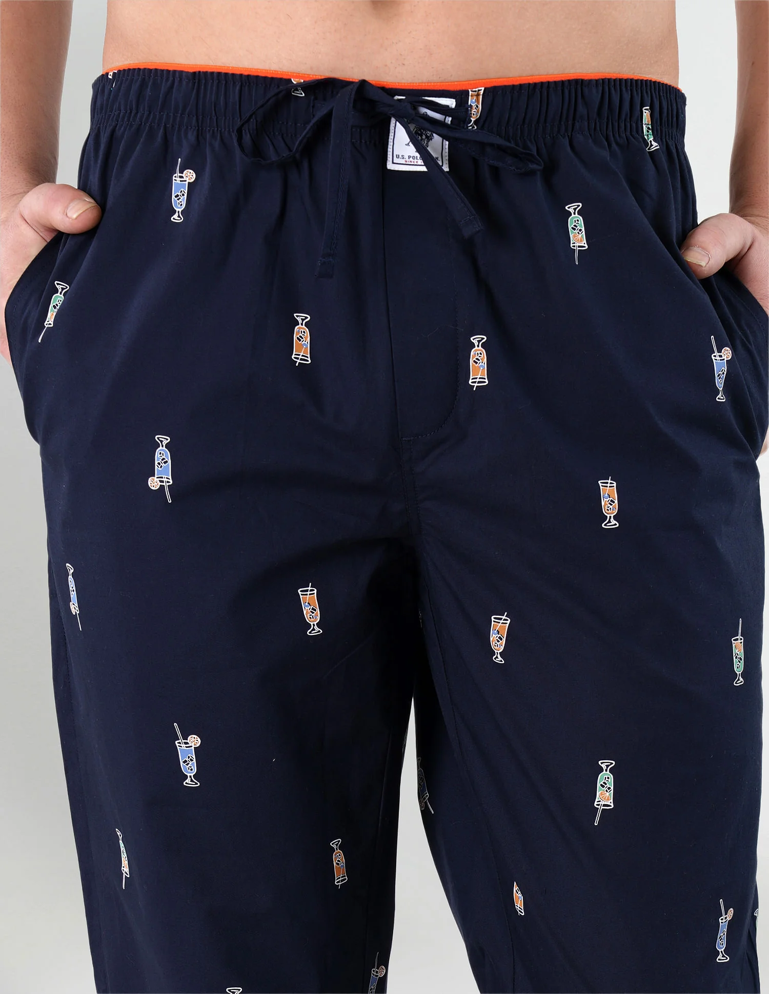 Brand Stripe Cotton IYAD Lounge Pants - Pack Of 1 - Image 6