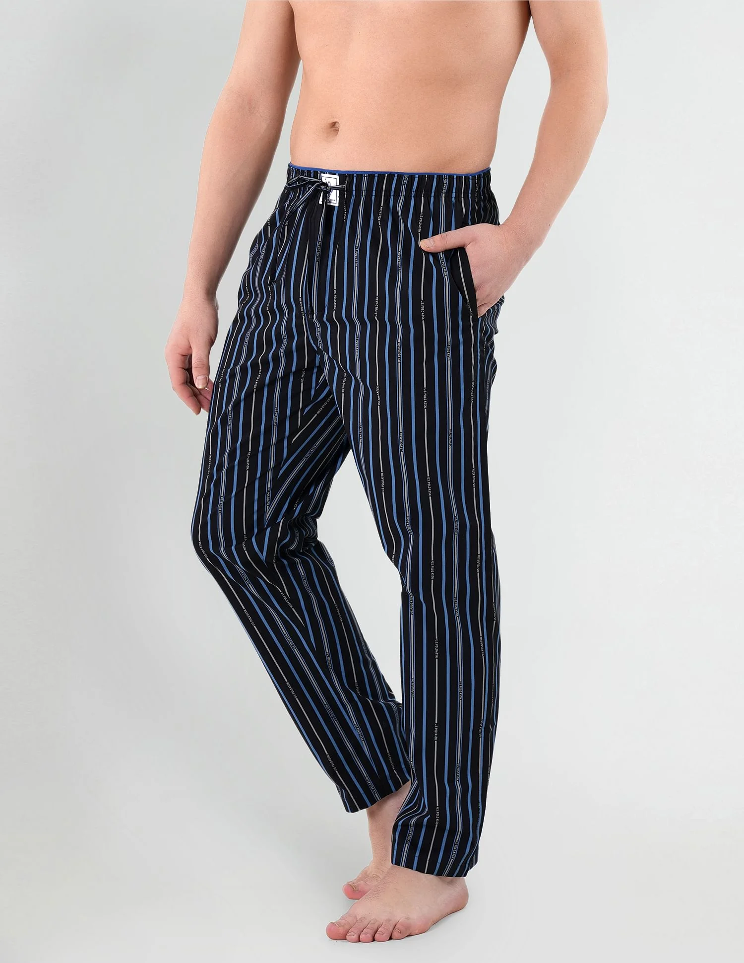 Brand Stripe Cotton IYAD Lounge Pants - Pack Of 1 - Image 4