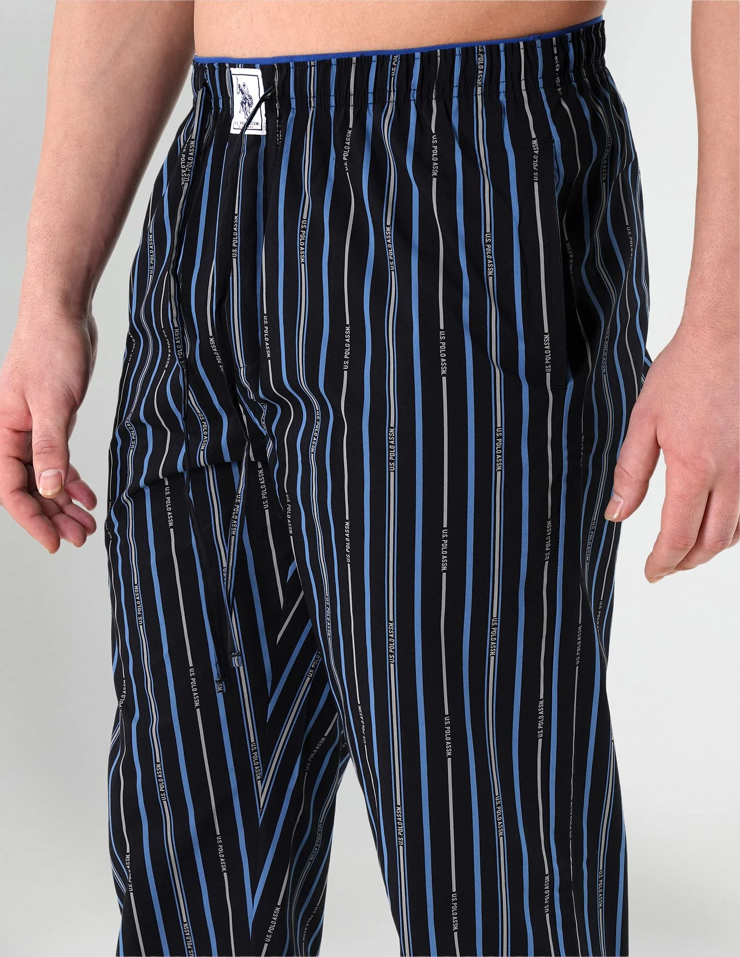 Brand Stripe Cotton IYAD Lounge Pants - Pack Of 1 - Image 6
