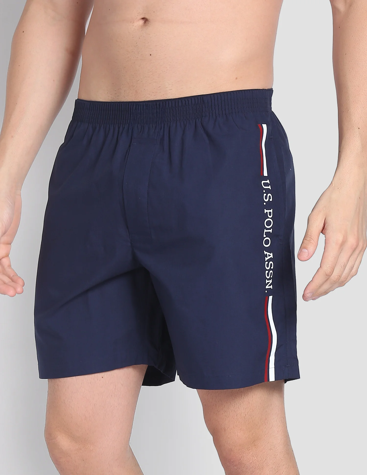 Brand Stripe Dual Pocket IYAX Boxers - Pack Of 1 - Image 4