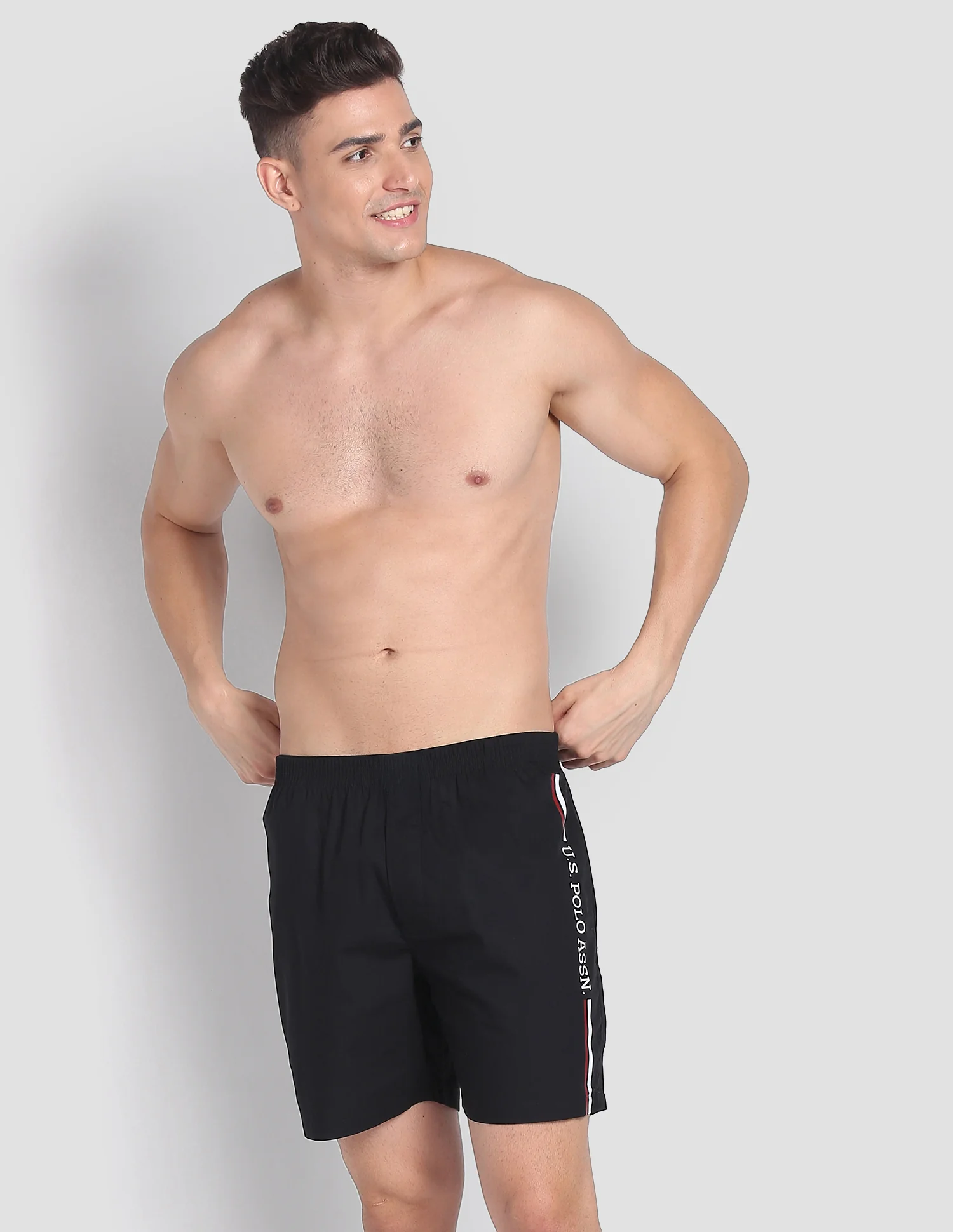 Brand Stripe Dual Pocket IYAX Boxers - Pack Of 1